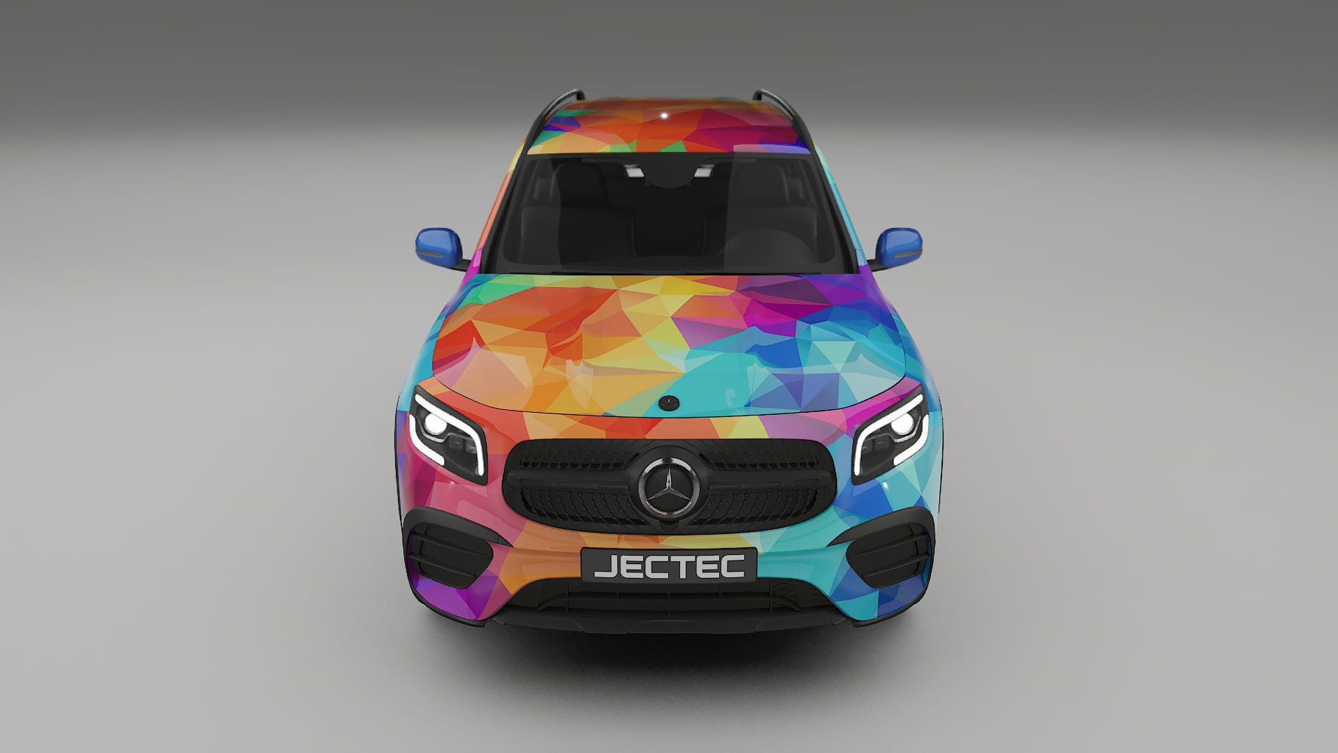 Mercedes AMG GLB VECTOR VIBE – Design-Wrap PPF-Kit aus bedruckbarer Polyurethanfolie