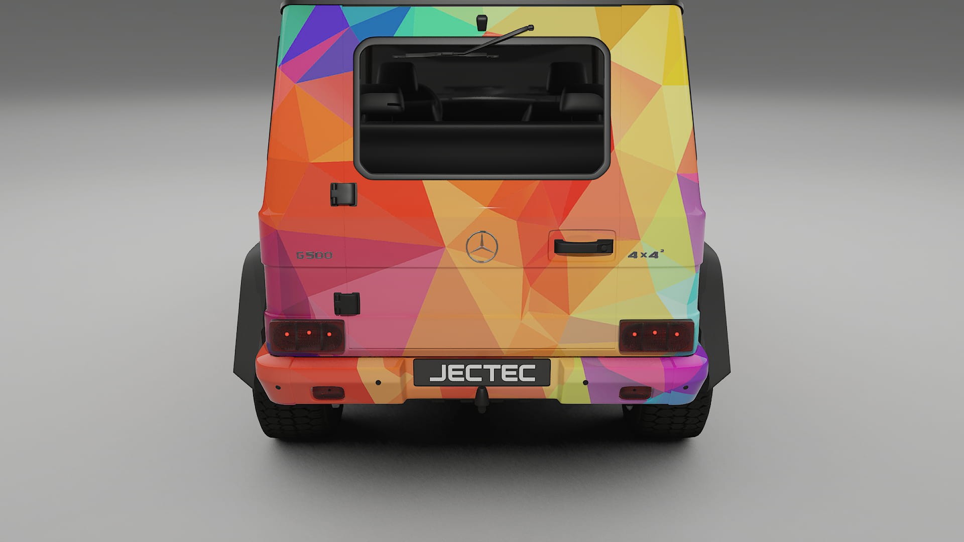 Mercedes G-class 4x4 W463 VECTOR VIBE – Design-Wrap PPF-Kit aus bedruckbarer Polyurethanfolie