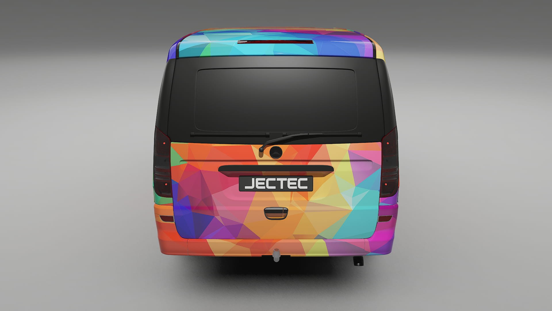 Mercedes Viano Extralong W439 Facelift LCI VECTOR VIBE – Design-Wrap PPF-Kit aus bedruckbarer Polyurethanfolie