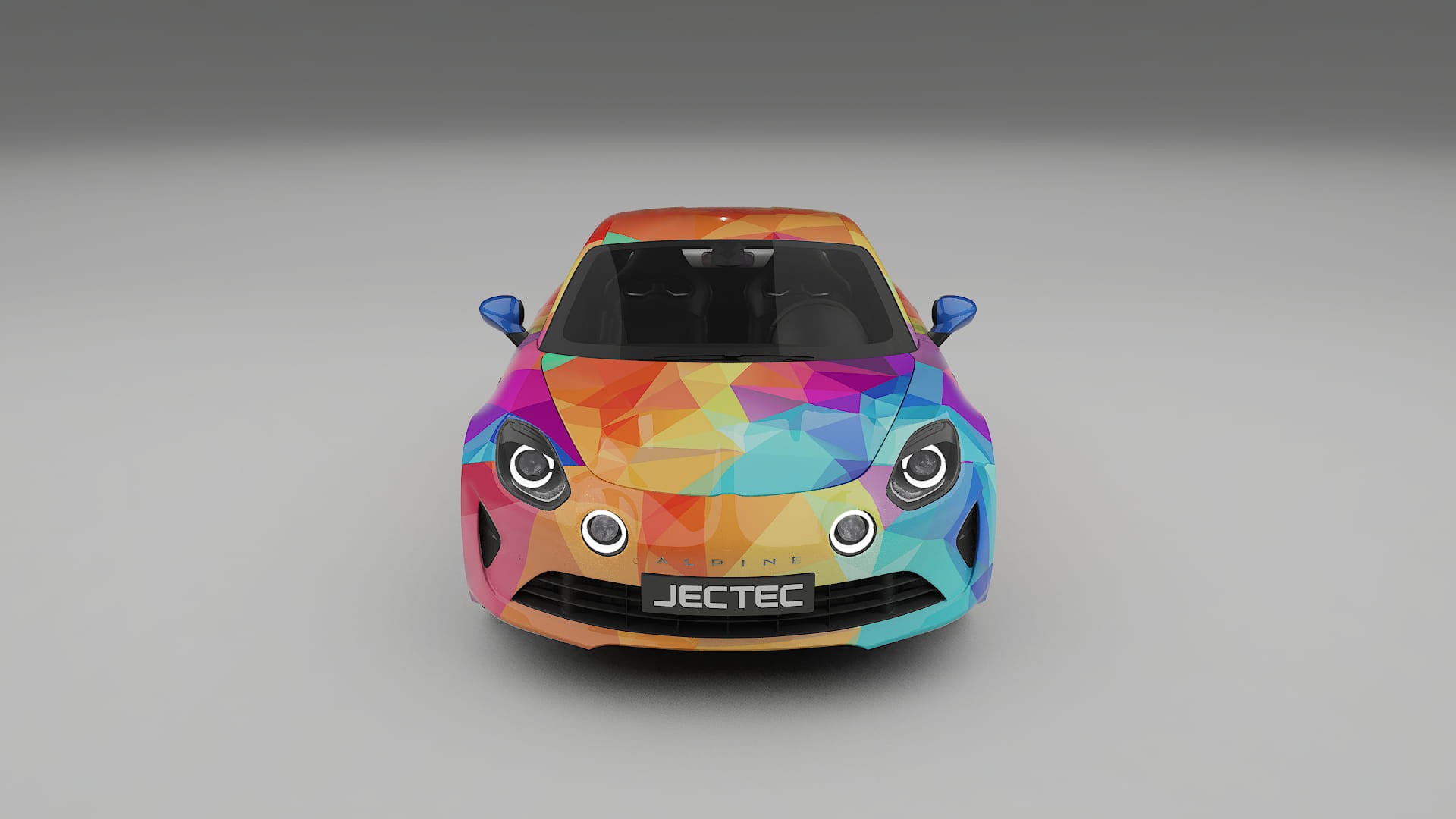 Renault Alpine A110 VECTOR VIBE – Design-Wrap PPF-Kit aus bedruckbarer Polyurethanfolie
