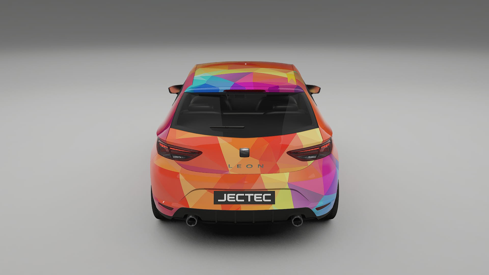 Seat Leon FR 5F VECTOR VIBE – Design-Wrap PPF-Kit aus bedruckbarer Polyurethanfolie