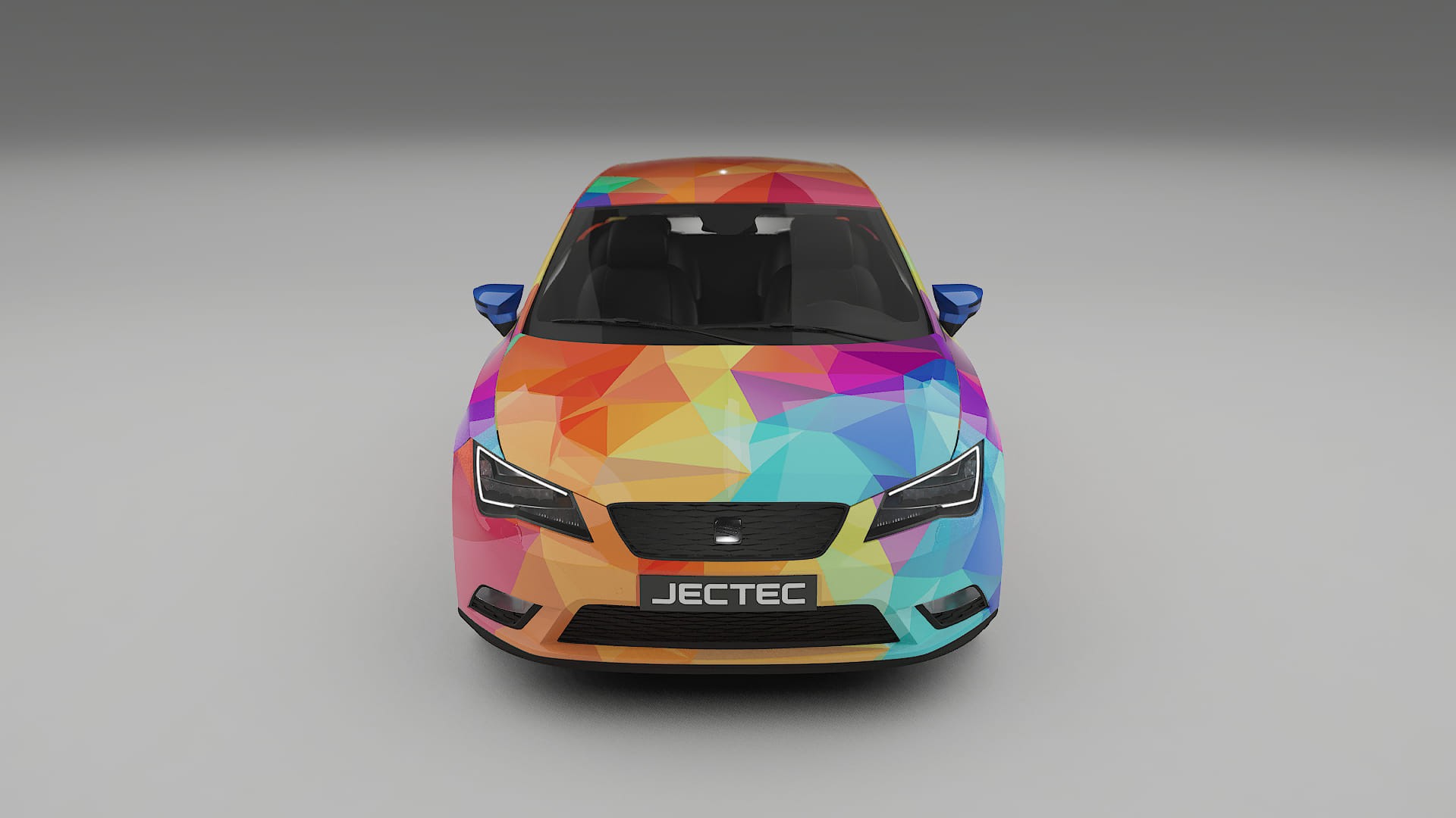 Seat Leon FR 5F VECTOR VIBE – Design-Wrap PPF-Kit aus bedruckbarer Polyurethanfolie