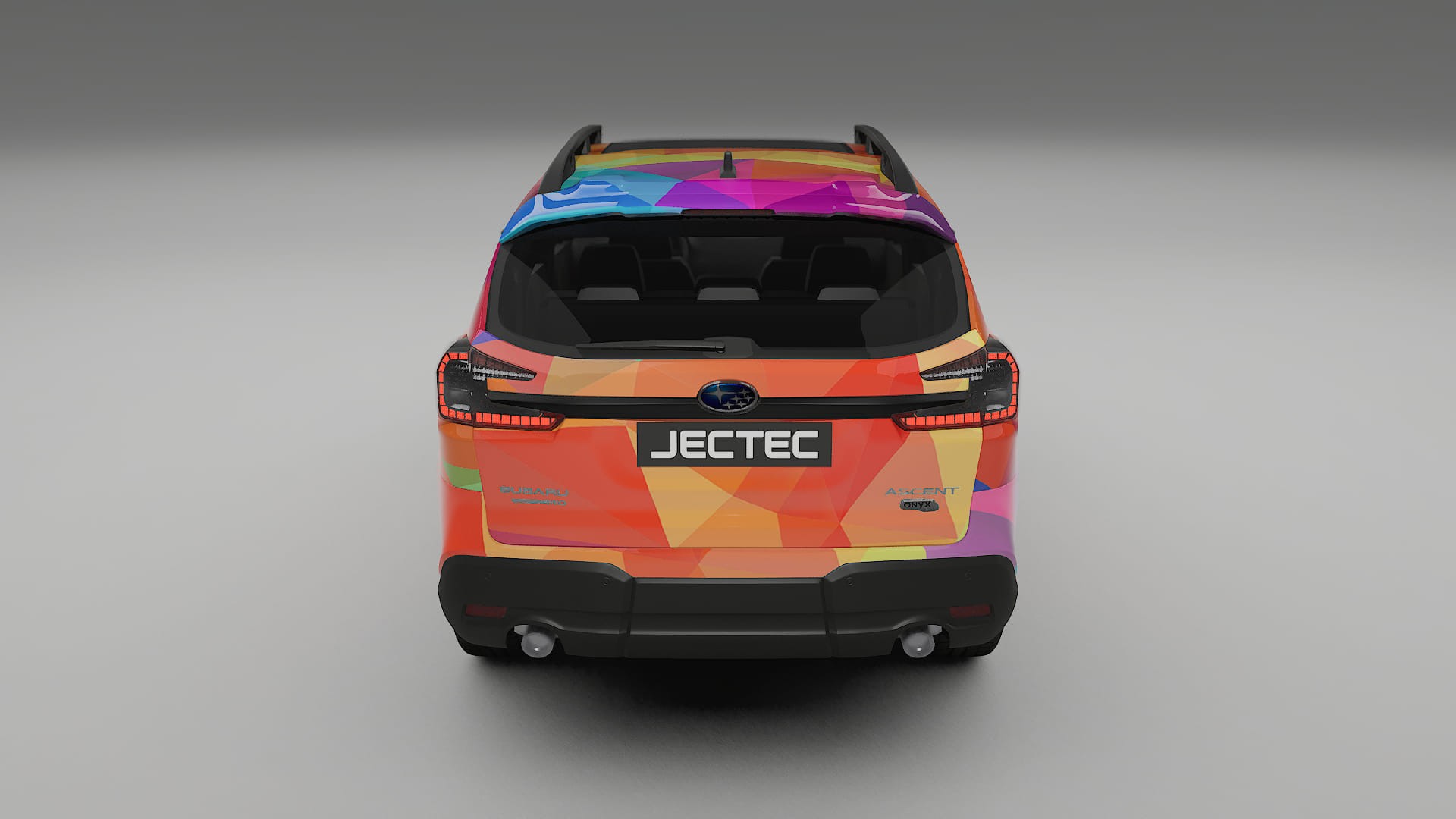 Subaru Ascent BT facelift LCI VECTOR VIBE – Design-Wrap PPF-Kit aus bedruckbarer Polyurethanfolie