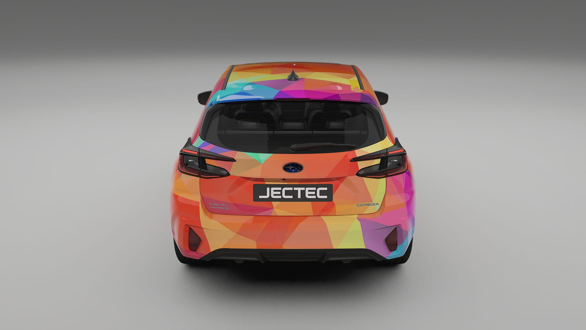Subaru Impreza GU VECTOR VIBE – Design-Wrap PPF-Kit aus bedruckbarer Polyurethanfolie