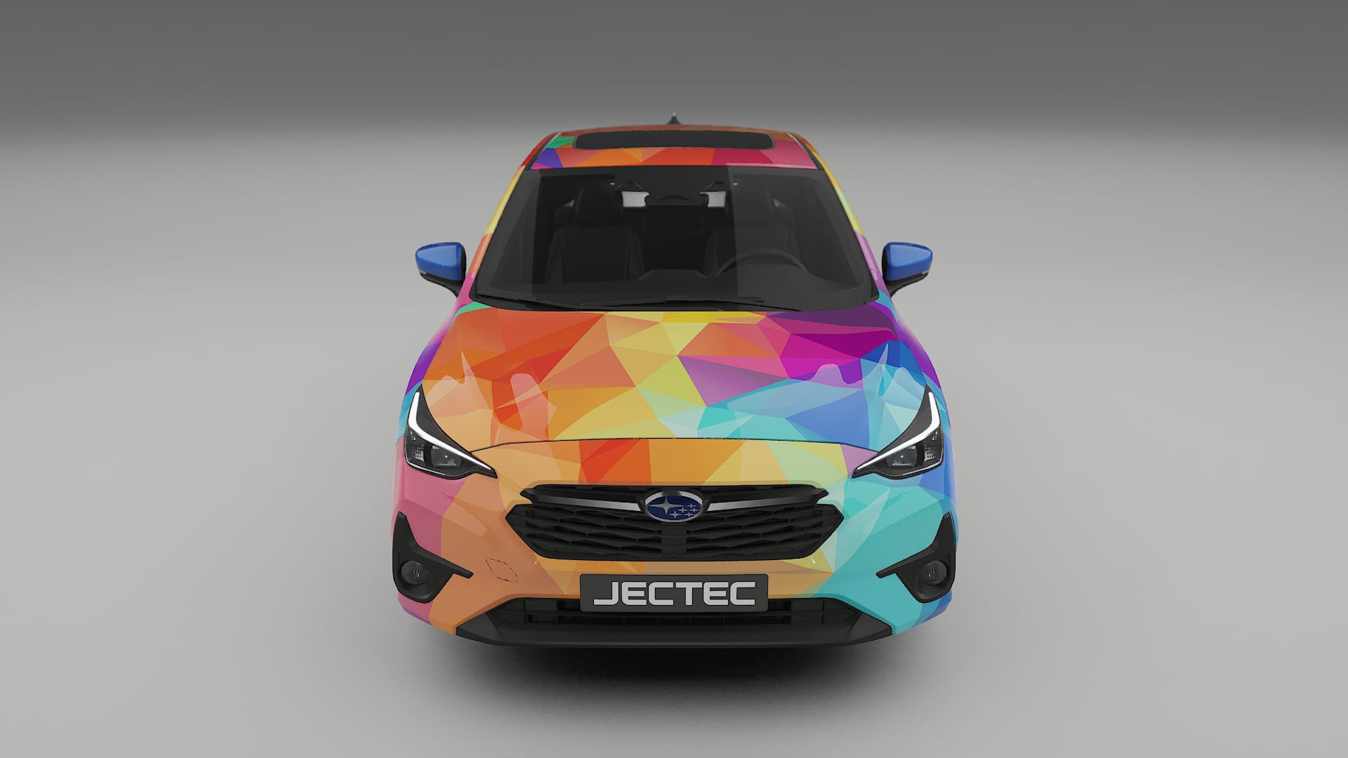 Subaru Impreza GU VECTOR VIBE – Design-Wrap PPF-Kit aus bedruckbarer Polyurethanfolie