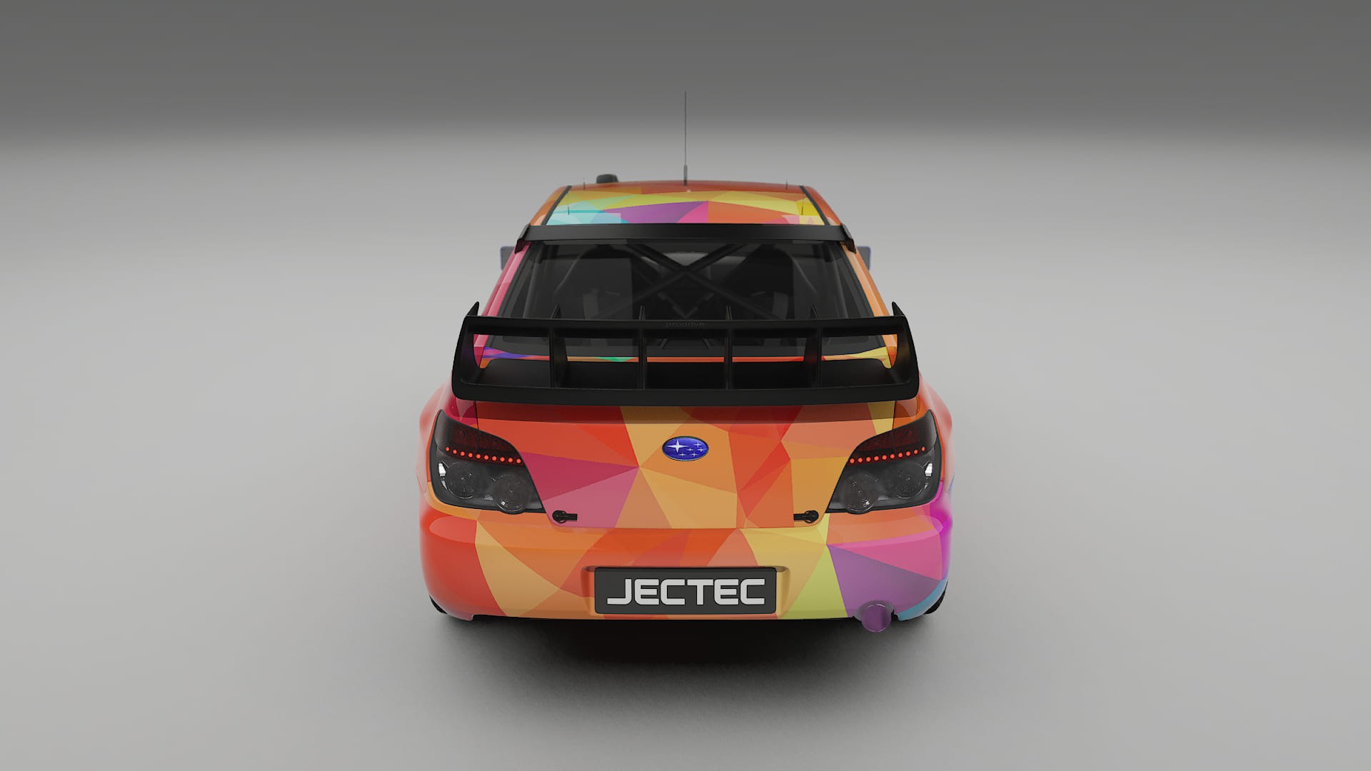 Subaru Impreza WRC GD VECTOR VIBE – Design-Wrap PPF-Kit aus bedruckbarer Polyurethanfolie