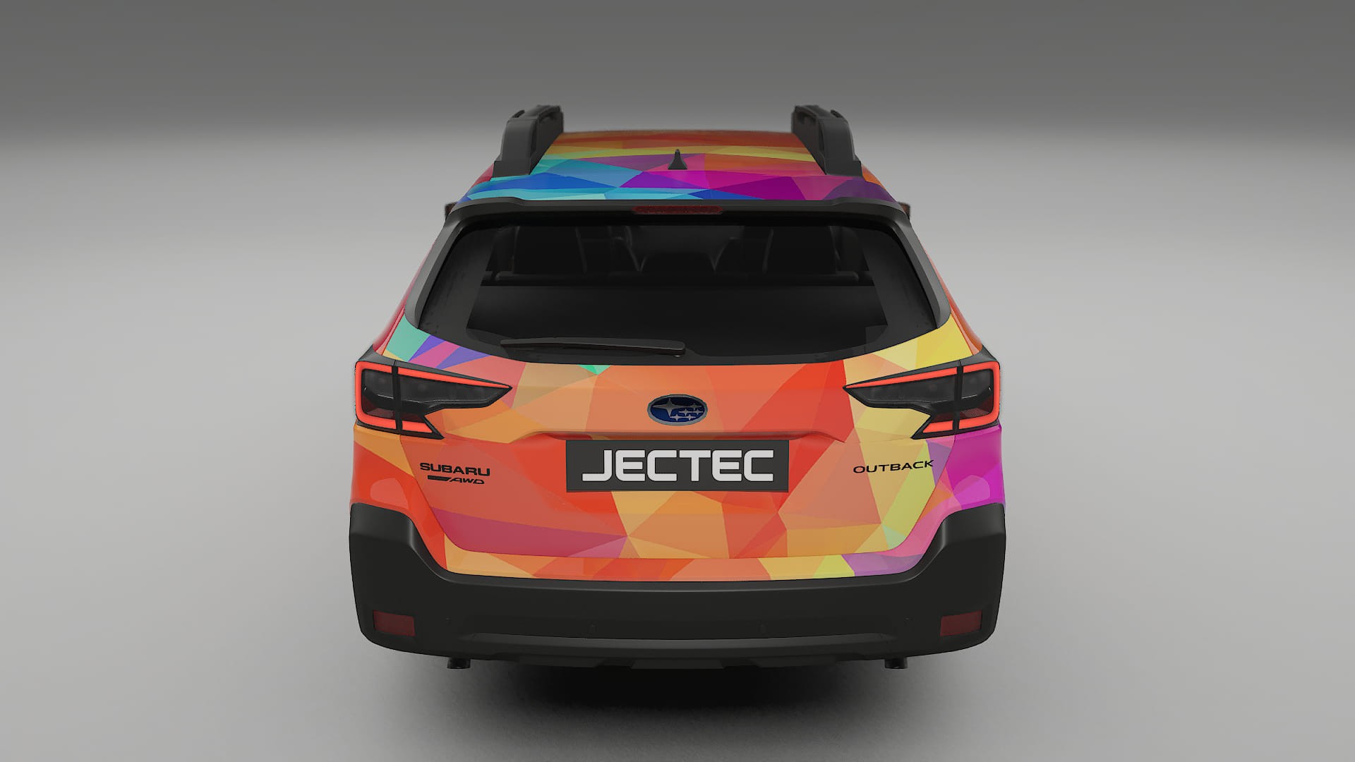 Subaru Outback VI BS facelift LCI VECTOR VIBE – Design-Wrap PPF-Kit aus bedruckbarer Polyurethanfolie