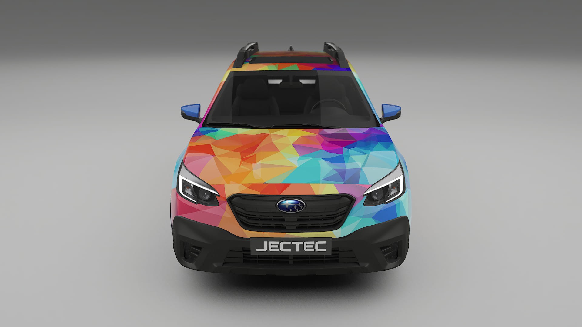 Subaru Outback VI BS prefacelift pre-LCI VECTOR VIBE – Design-Wrap PPF-Kit aus bedruckbarer Polyurethanfolie