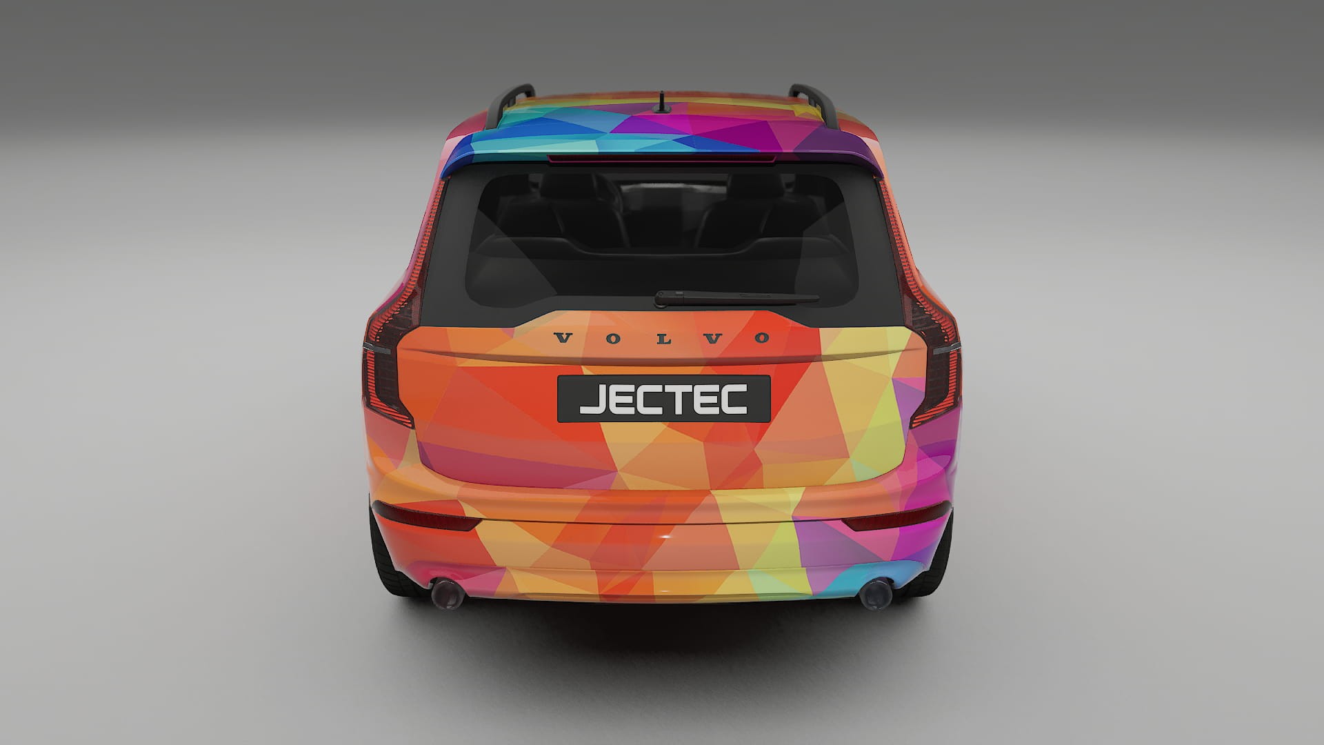 Volvo XC90 SPA VECTOR VIBE – Design-Wrap PPF-Kit aus bedruckbarer Polyurethanfolie