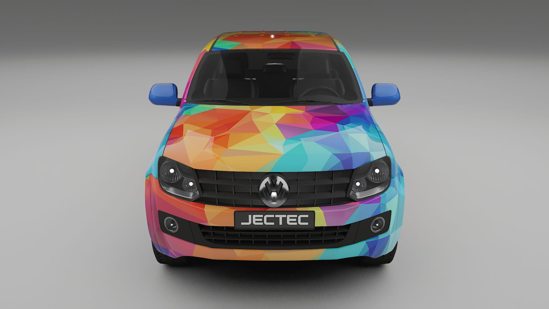 VW Amarok 2H VECTOR VIBE – Design-Wrap PPF-Kit aus bedruckbarer Polyurethanfolie