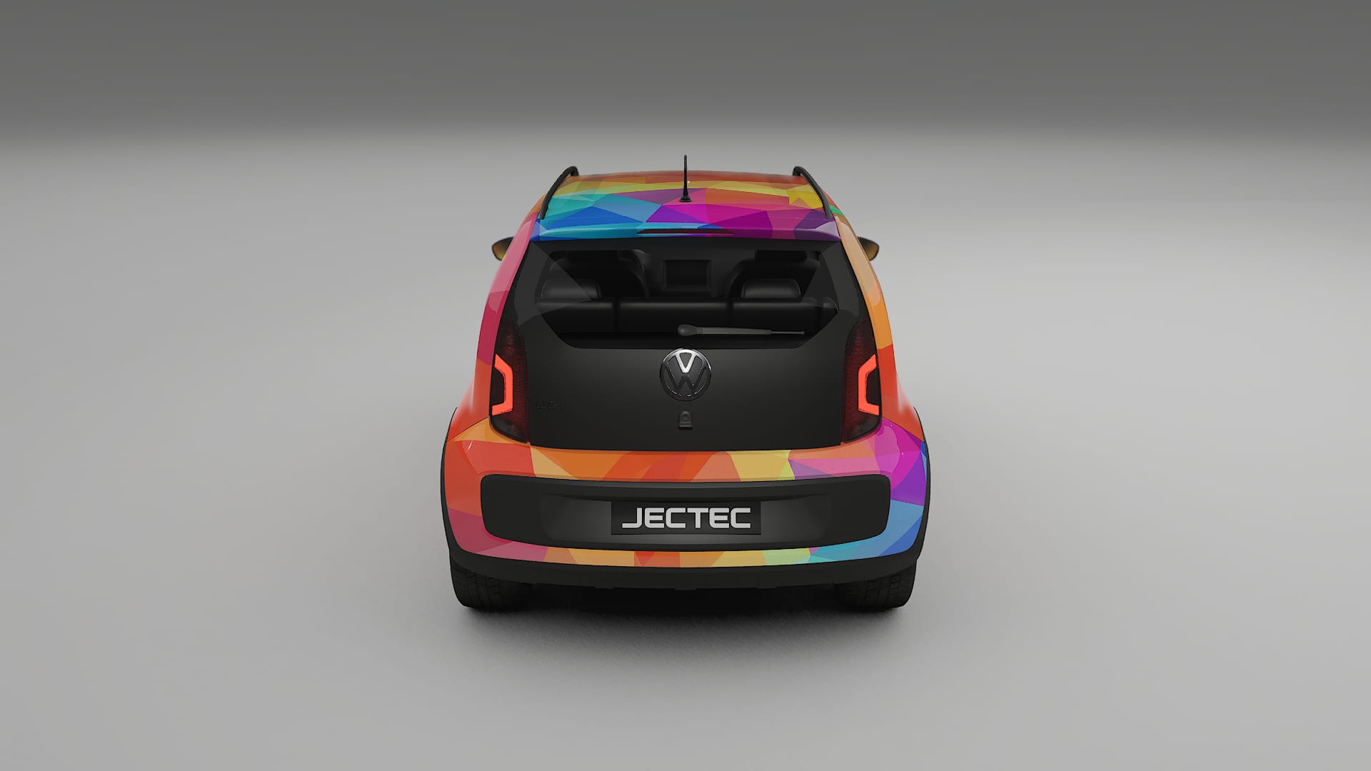 VW Cross Up VECTOR VIBE – Design-Wrap PPF-Kit aus bedruckbarer Polyurethanfolie