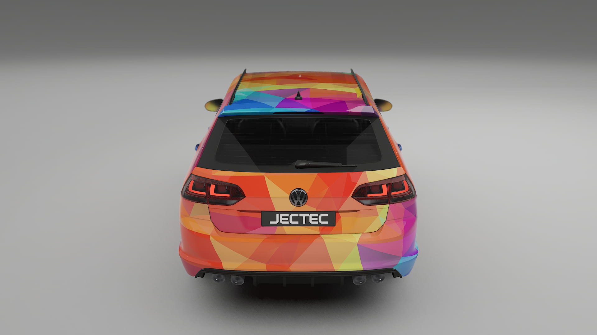 VW Golf Variant Mk7 VECTOR VIBE – Design-Wrap PPF-Kit aus bedruckbarer Polyurethanfolie