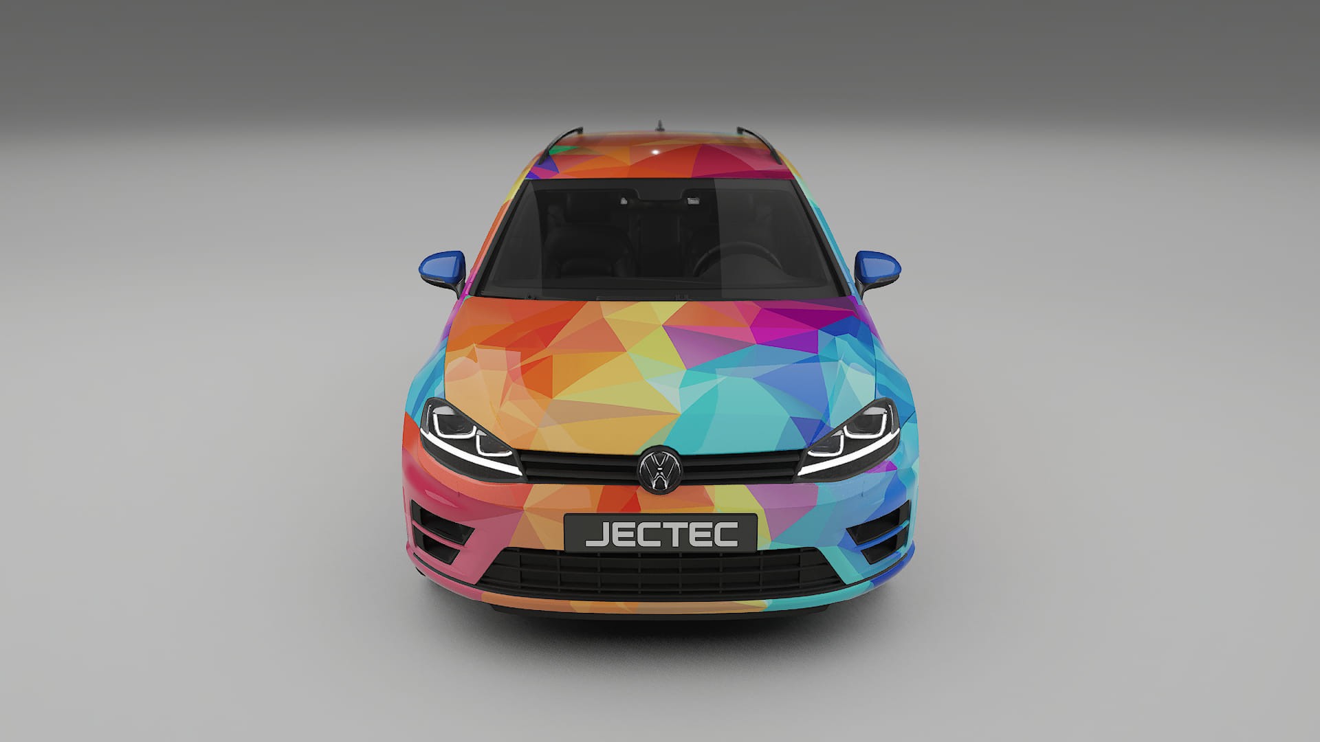 VW Golf Variant Mk7 VECTOR VIBE – Design-Wrap PPF-Kit aus bedruckbarer Polyurethanfolie