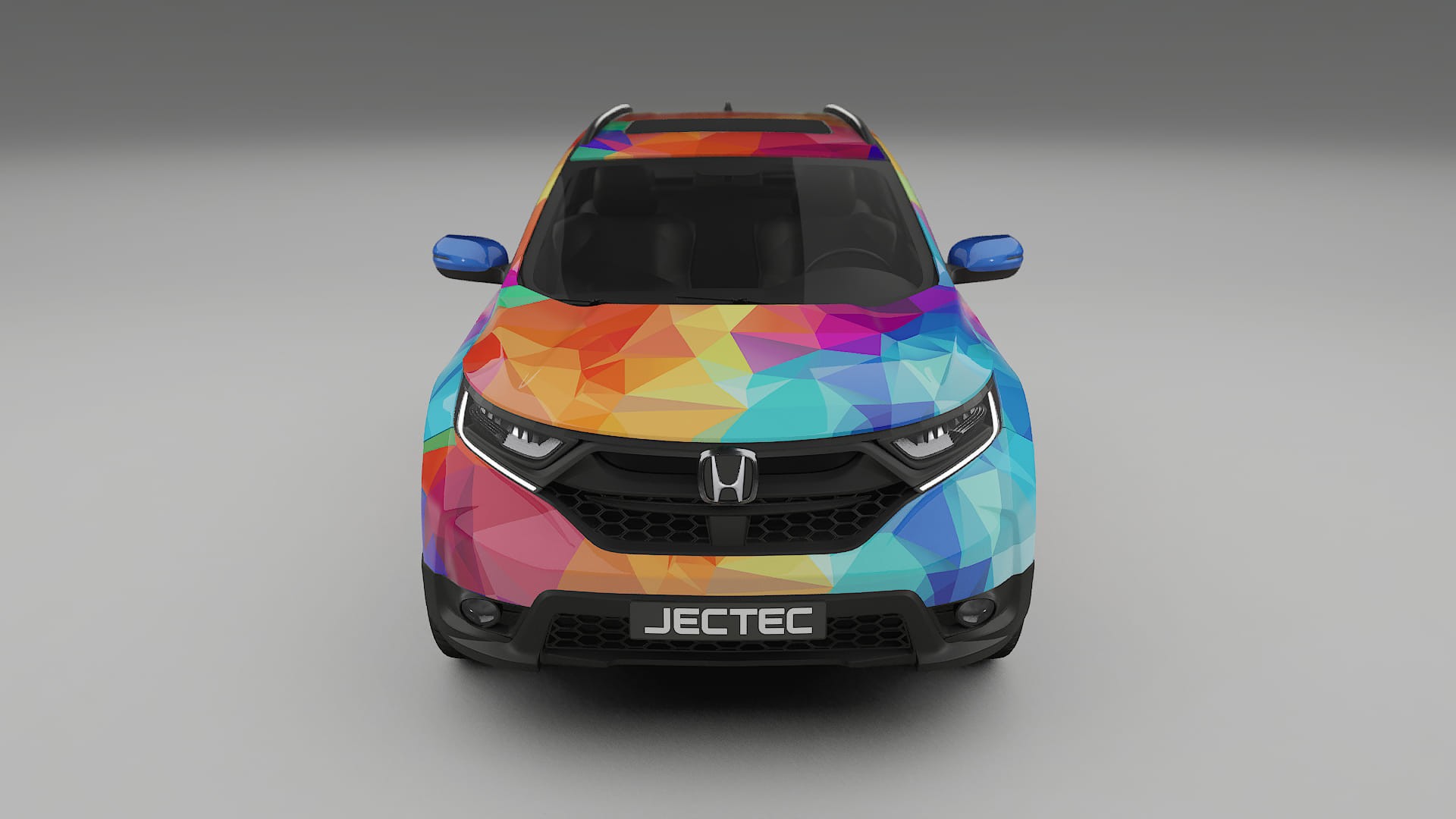 Honda CRV Touring prefacelift pre-LCI VECTOR VIBE – Design-Wrap PPF-Kit aus bedruckbarer Polyurethanfolie
