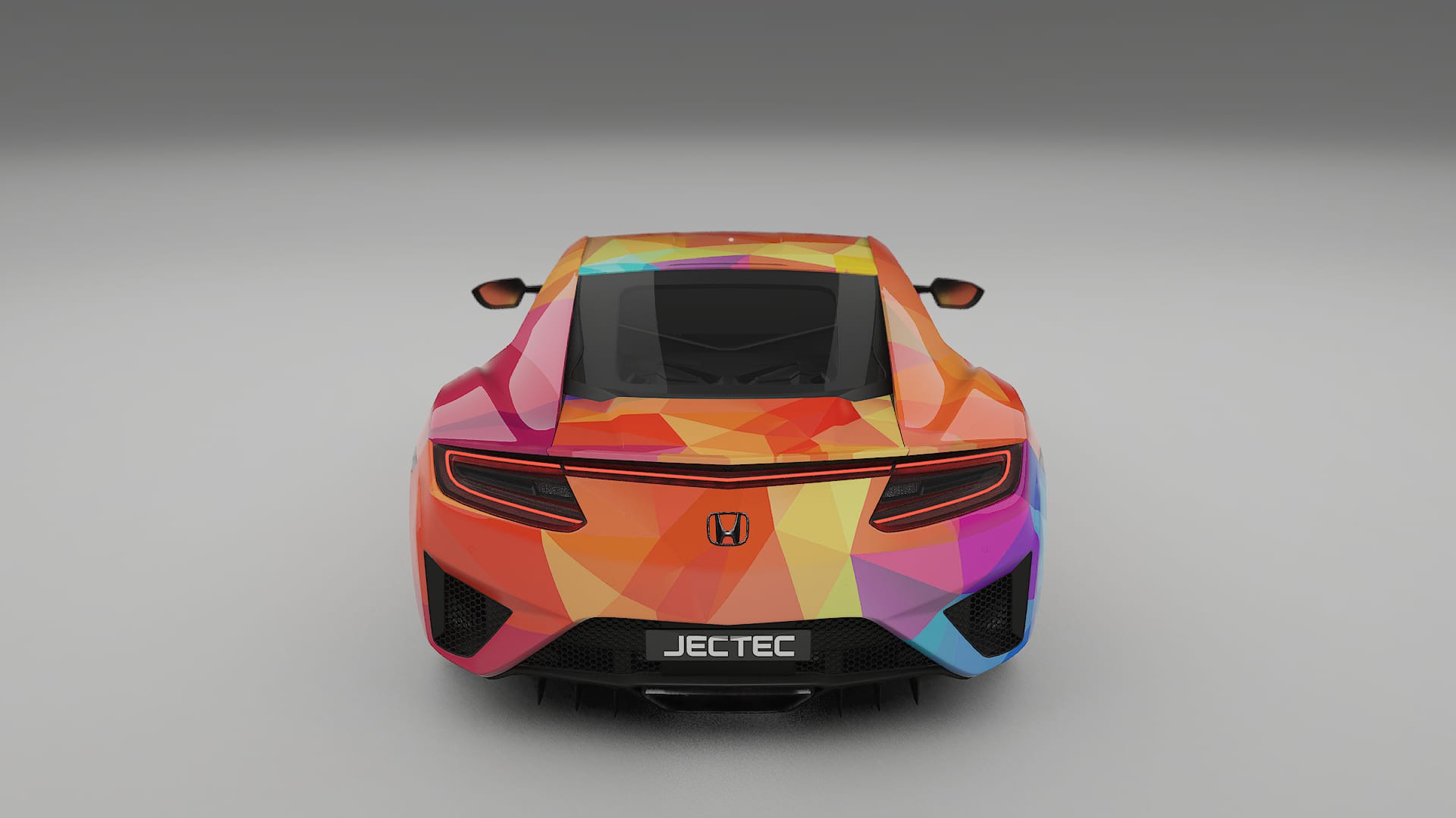 Honda NSX prefacelift pre-LCI VECTOR VIBE – Design-Wrap PPF-Kit aus bedruckbarer Polyurethanfolie