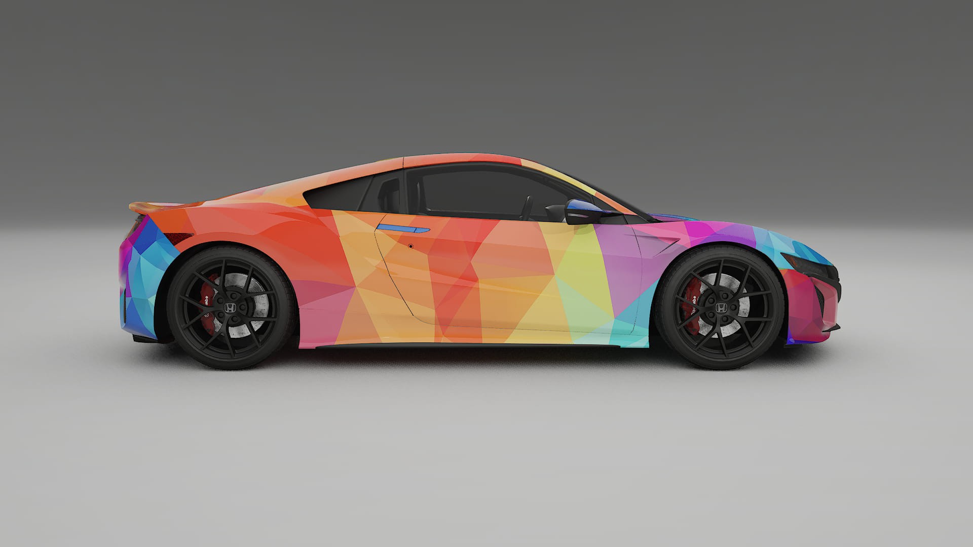 Honda NSX prefacelift pre-LCI VECTOR VIBE – Design-Wrap PPF-Kit aus bedruckbarer Polyurethanfolie