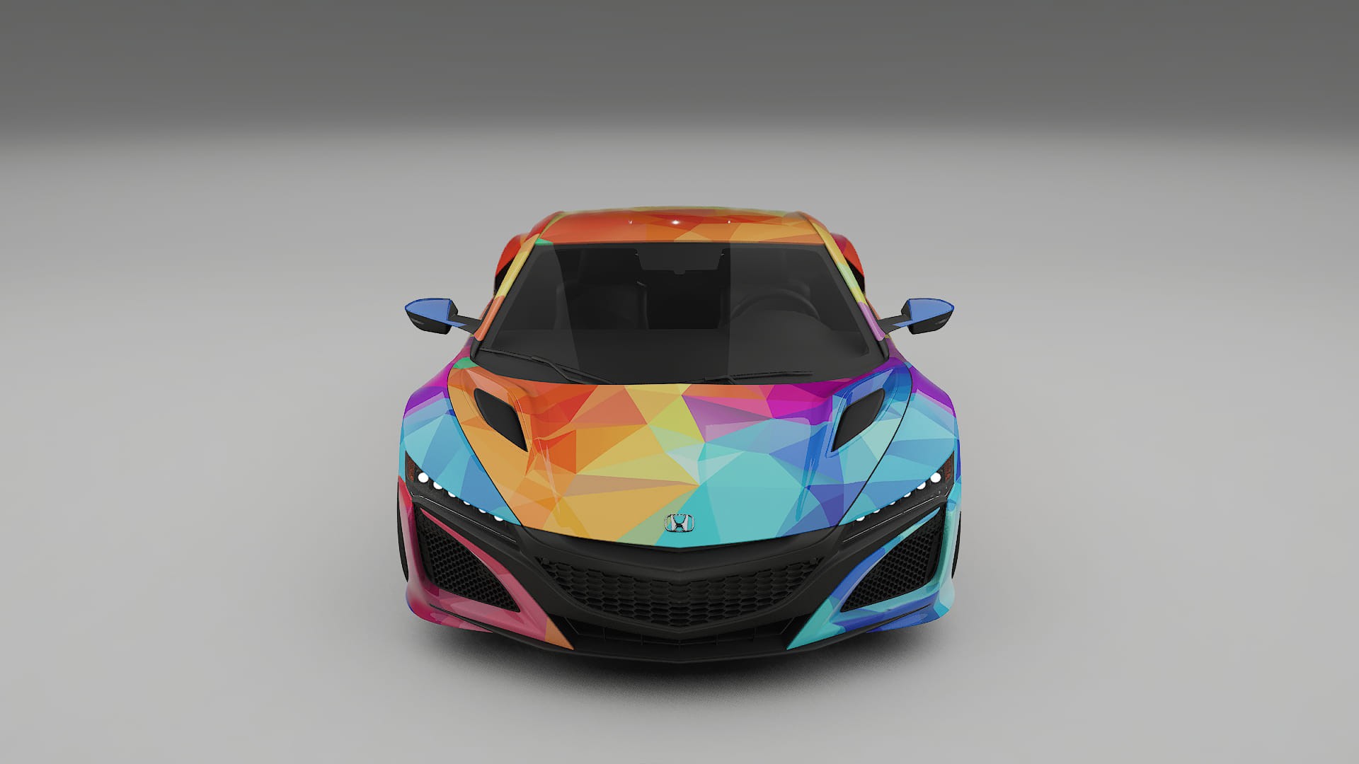 Honda NSX prefacelift pre-LCI VECTOR VIBE – Design-Wrap PPF-Kit aus bedruckbarer Polyurethanfolie