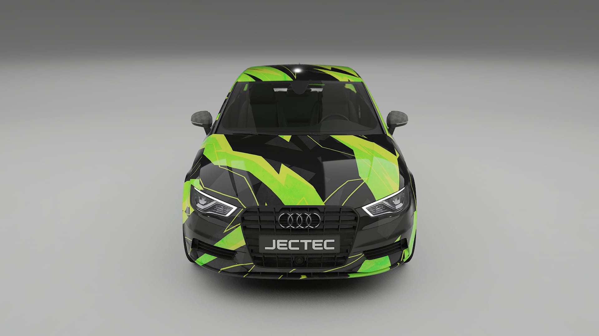 Audi A3 8V sedan prefacelift pre-LCI NINJA TURTLES – Design-Wrap PPF-Kit aus bedruckbarer Polyurethanfolie