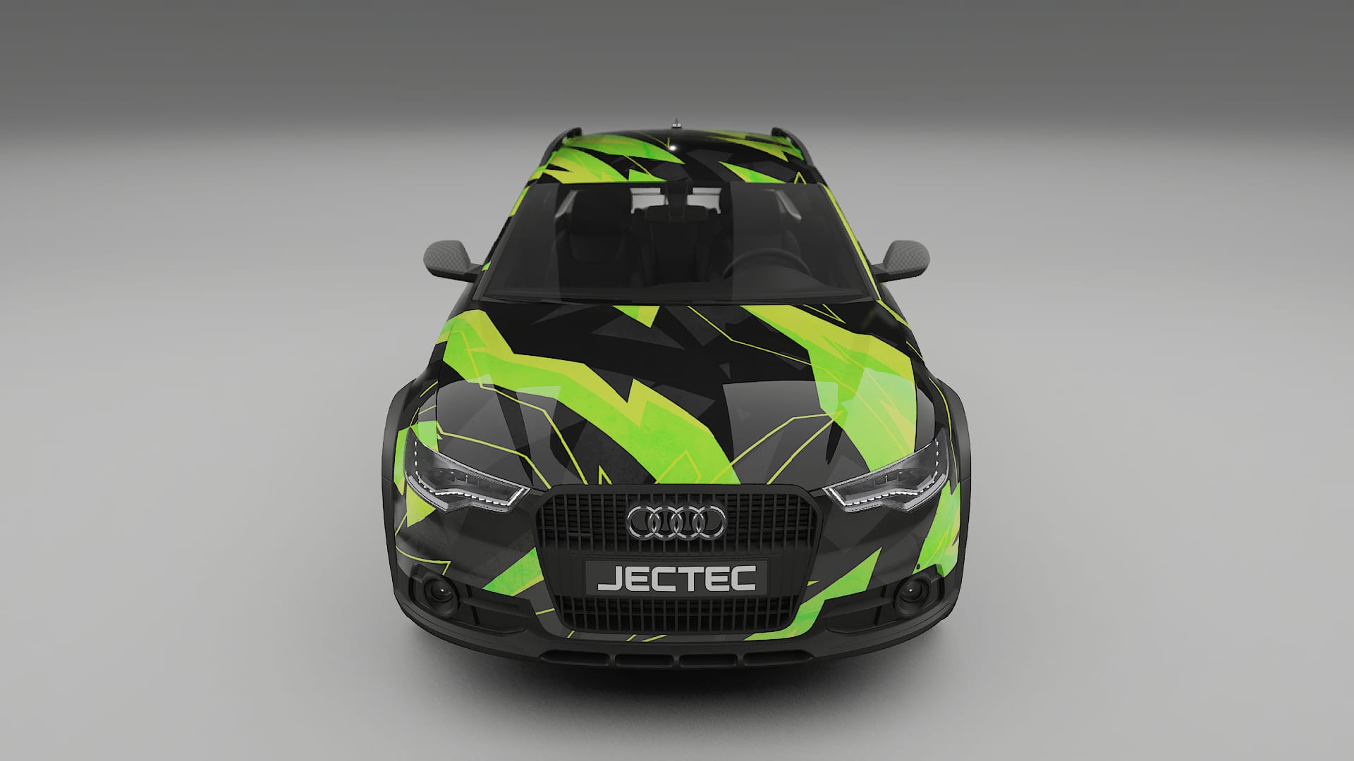 Audi A6 Allroad C7 prefacelift pre-LCI NINJA TURTLES – Design-Wrap PPF-Kit aus bedruckbarer Polyurethanfolie