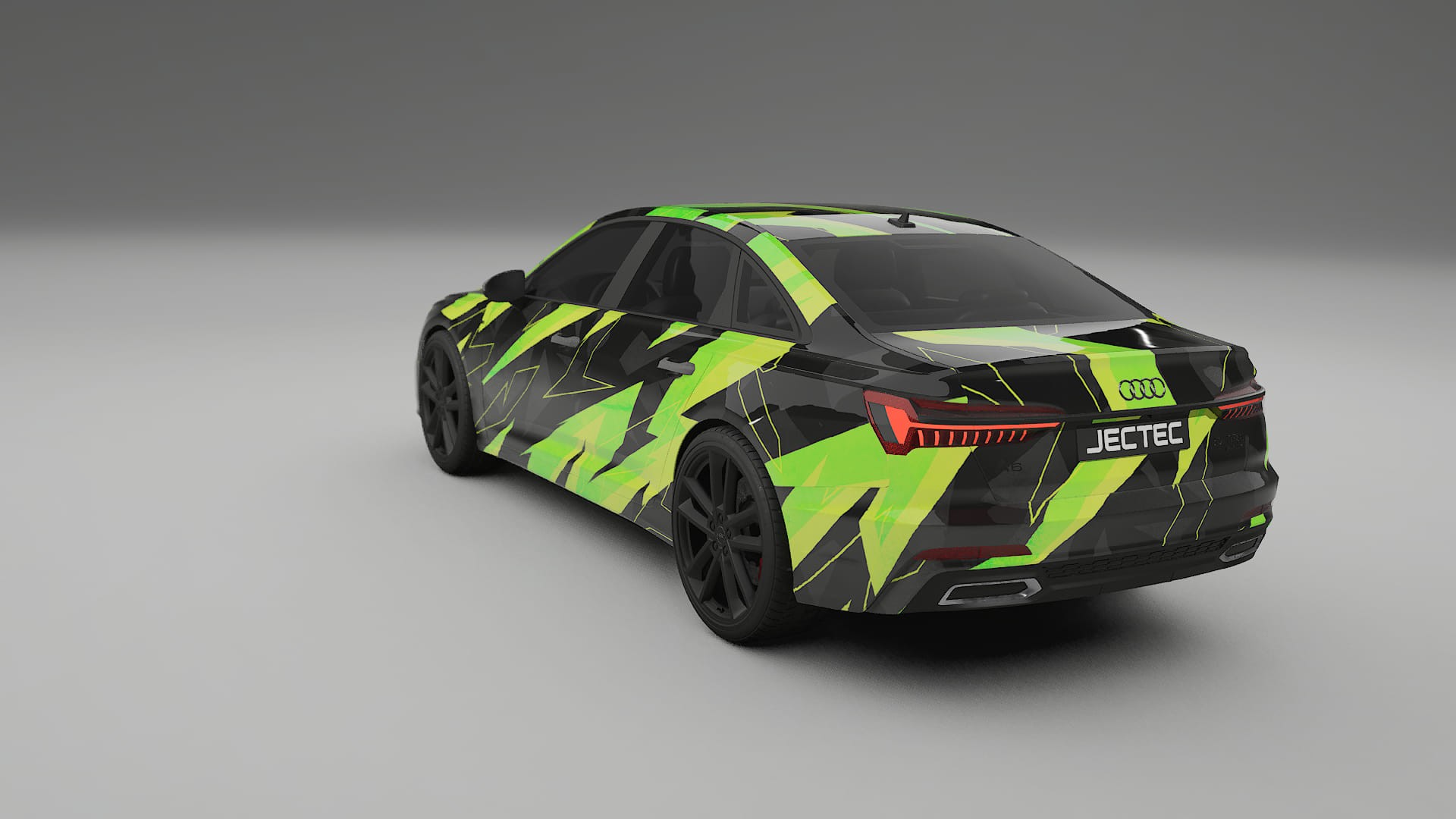 Audi A6 S-Line C8 NINJA TURTLES – Design-Wrap PPF-Kit aus bedruckbarer Polyurethanfolie