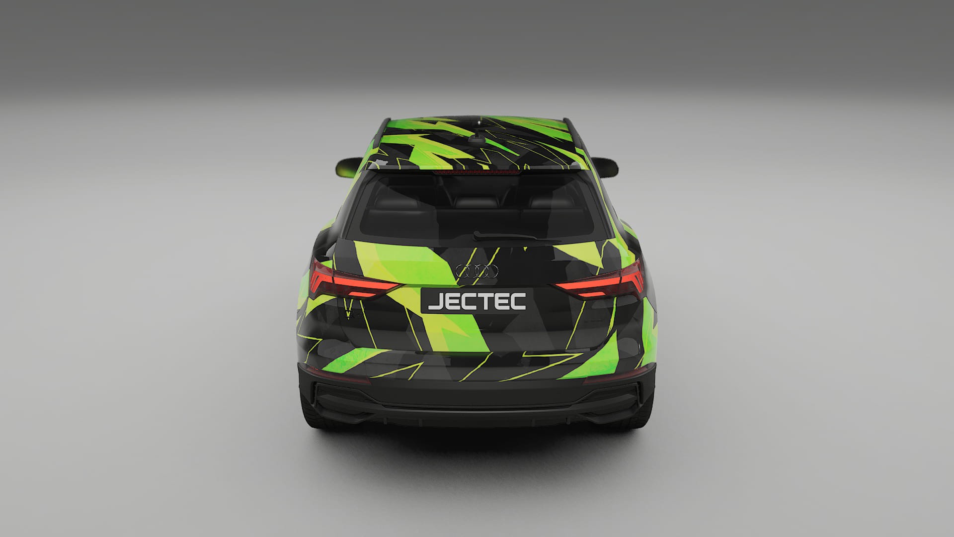 Audi Q3 S-Line F3 NINJA TURTLES – Design-Wrap PPF-Kit aus bedruckbarer Polyurethanfolie