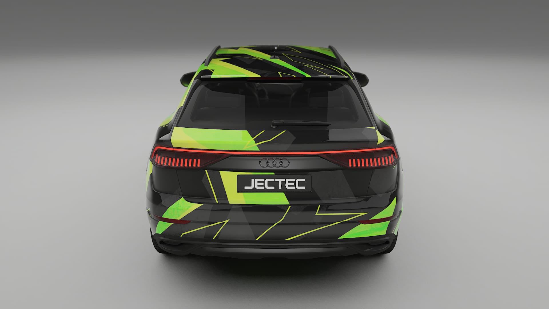 Audi Q8 F1 prefacelift pre-LCI NINJA TURTLES – Design-Wrap PPF-Kit aus bedruckbarer Polyurethanfolie