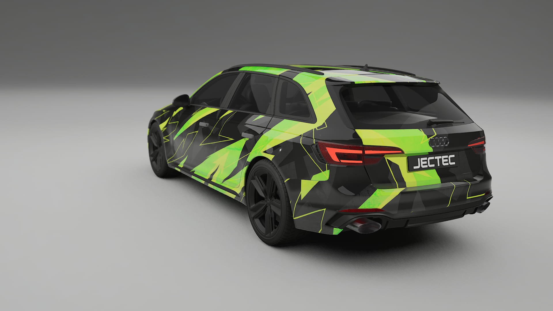 Audi RS4 Avant B9 prefacelift pre-LCI NINJA TURTLES – Design-Wrap PPF-Kit aus bedruckbarer Polyurethanfolie