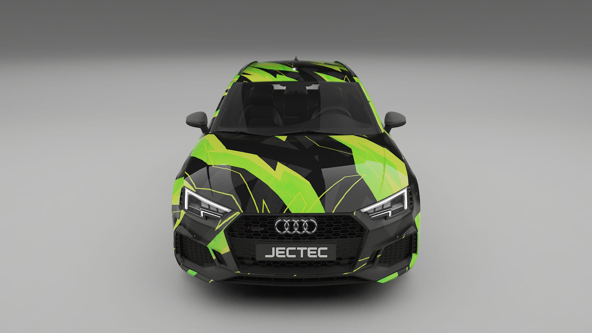 Audi RS4 Avant B9 prefacelift pre-LCI NINJA TURTLES – Design-Wrap PPF-Kit aus bedruckbarer Polyurethanfolie