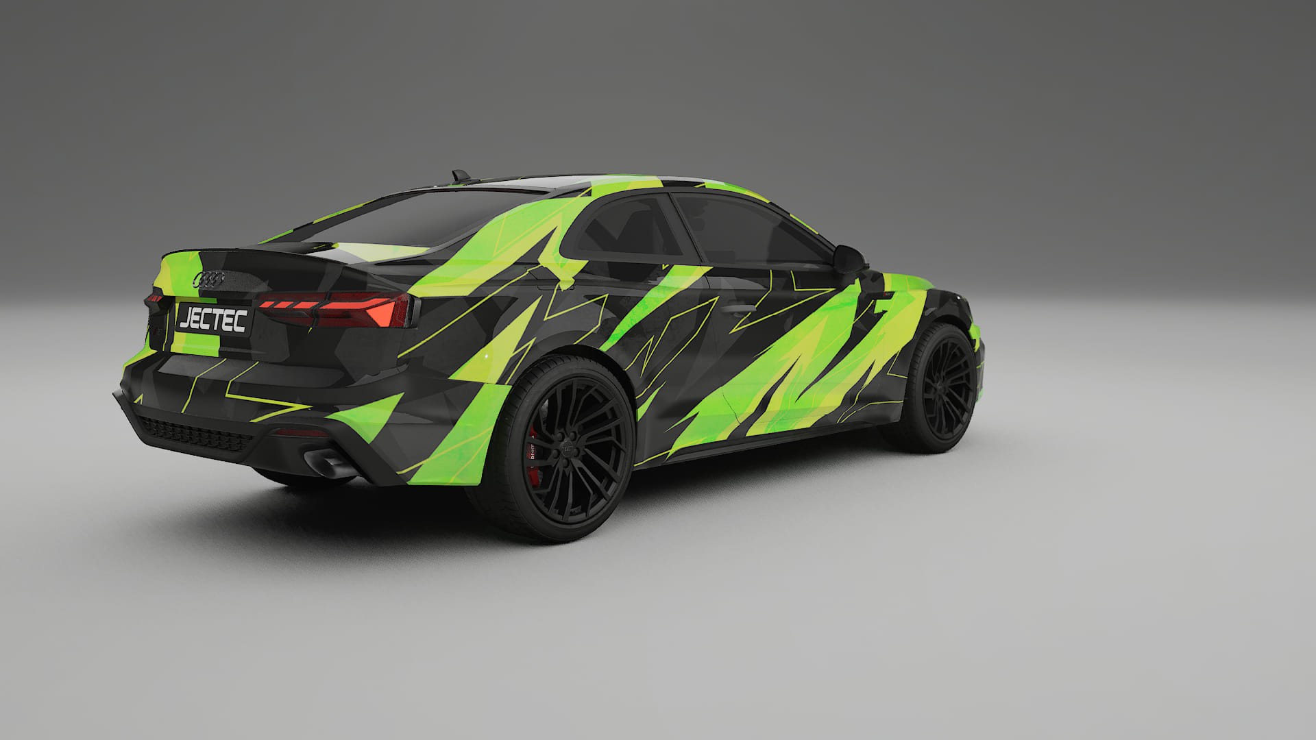 Audi RS5 Coupe B9 facelift pre-LCI NINJA TURTLES – Design-Wrap PPF-Kit aus bedruckbarer Polyurethanfolie