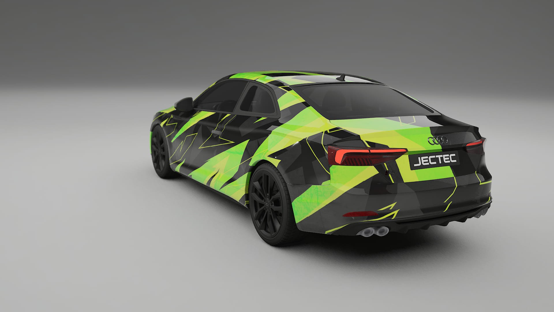Audi S5 B9 prefacelift pre-LCI NINJA TURTLES – Design-Wrap PPF-Kit aus bedruckbarer Polyurethanfolie