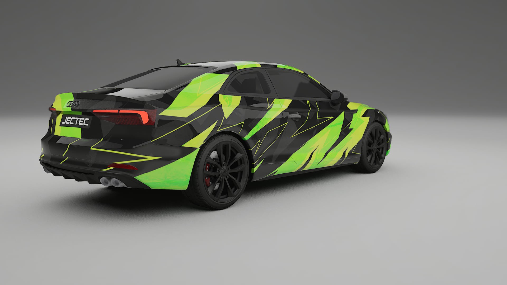 Audi S5 B9 prefacelift pre-LCI NINJA TURTLES – Design-Wrap PPF-Kit aus bedruckbarer Polyurethanfolie