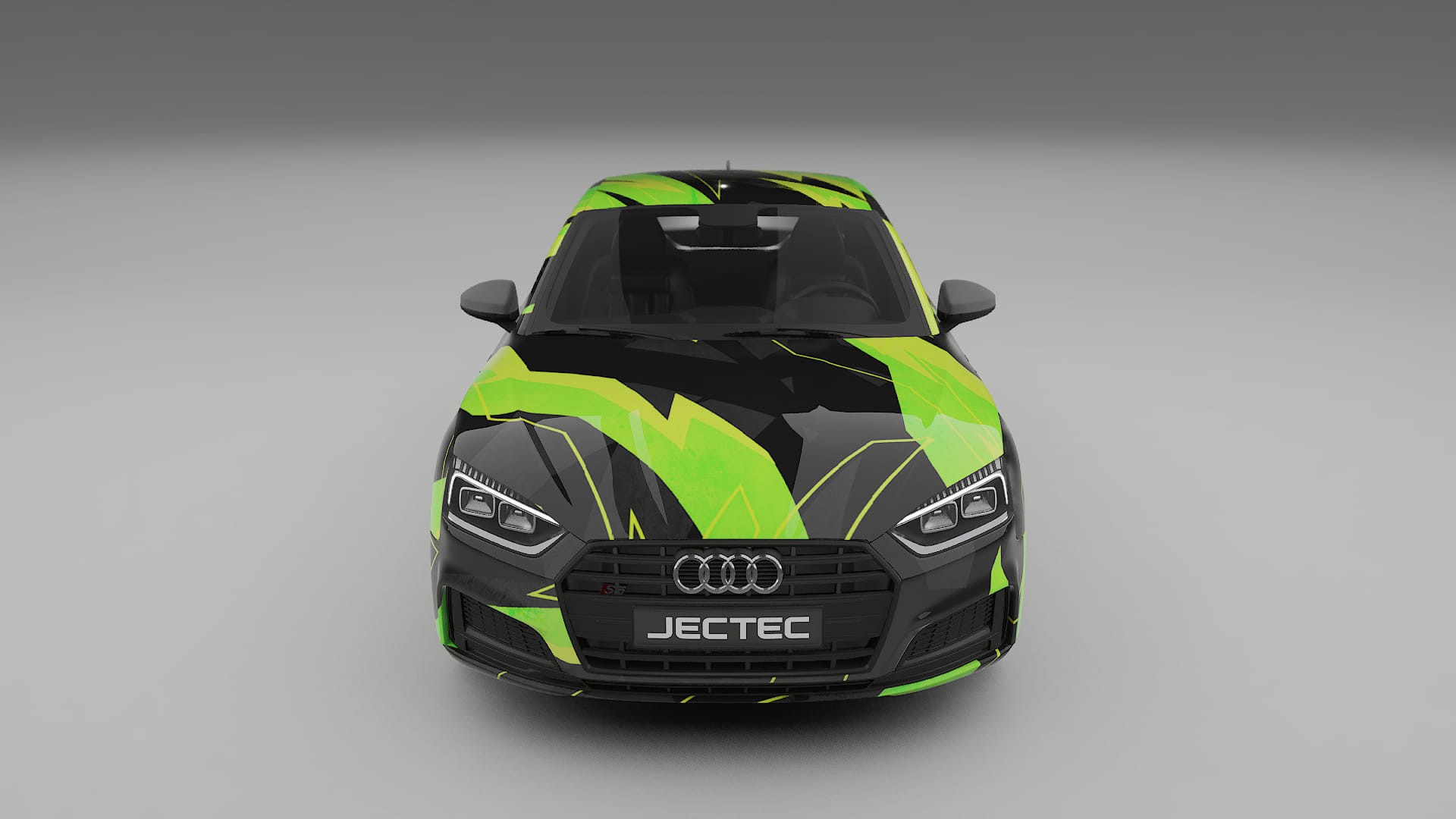 Audi S5 B9 prefacelift pre-LCI NINJA TURTLES – Design-Wrap PPF-Kit aus bedruckbarer Polyurethanfolie