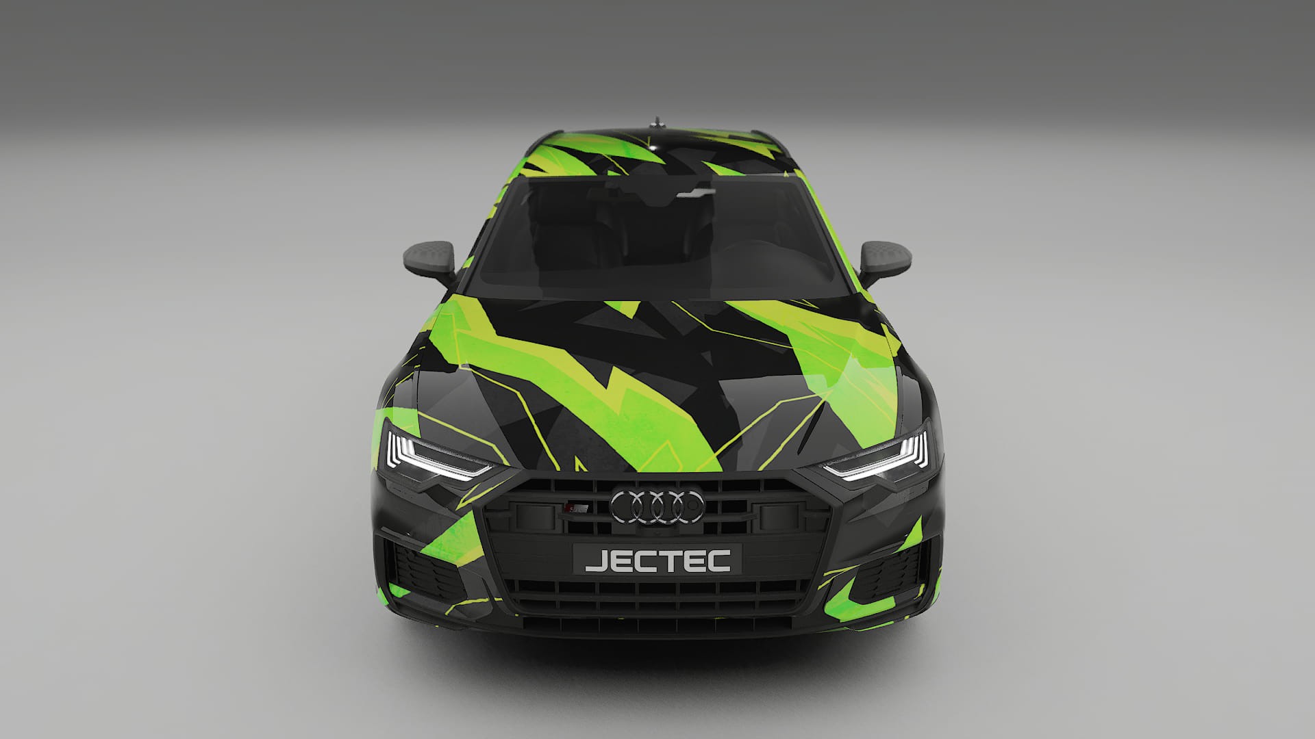 Audi S6 Avant prefacelift pre-LCI C8 NINJA TURTLES – Design-Wrap PPF-Kit aus bedruckbarer Polyurethanfolie