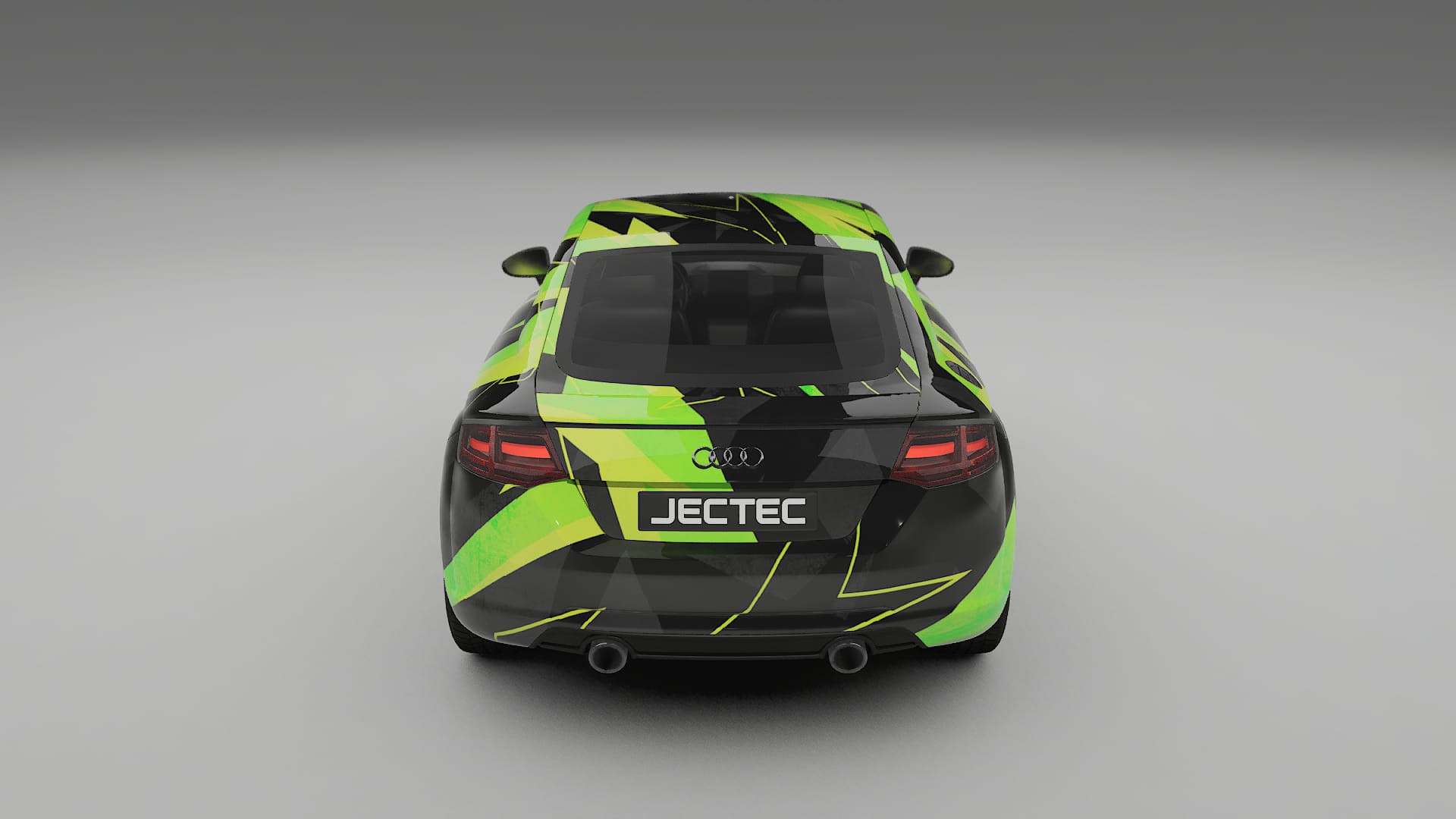 Audi TT Coupe 8S prefacelift pre-LCI NINJA TURTLES – Design-Wrap PPF-Kit aus bedruckbarer Polyurethanfolie