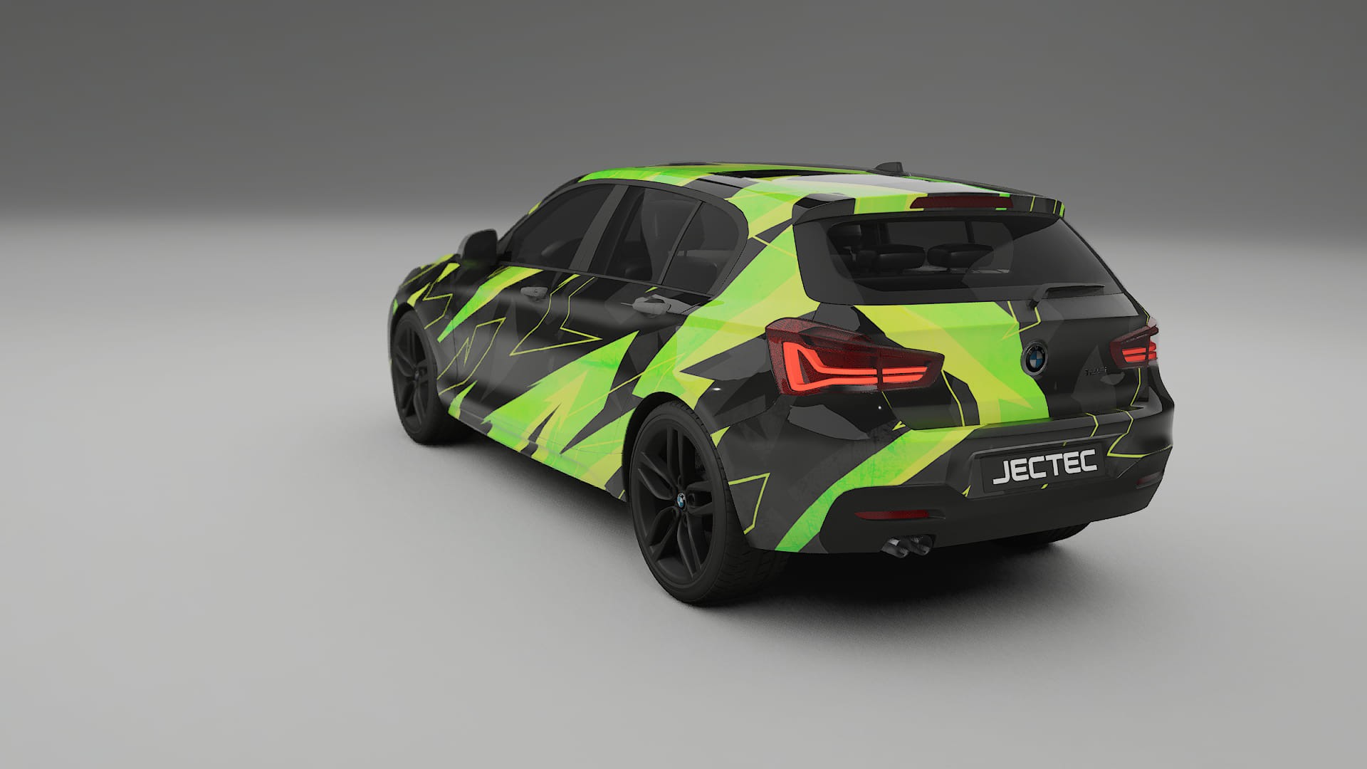 BMW 1 F20 facelift LCI NINJA TURTLES – Design-Wrap PPF-Kit aus bedruckbarer Polyurethanfolie