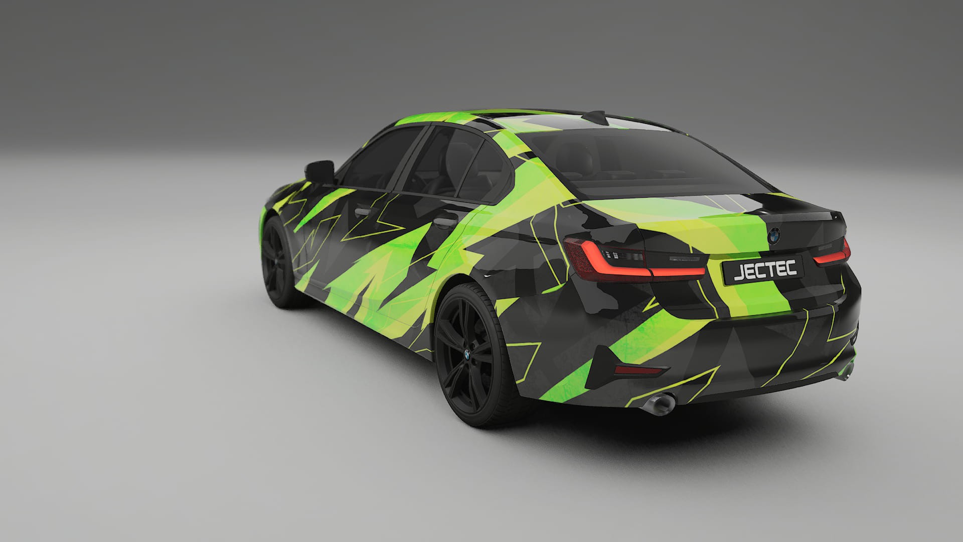 BMW 3 G20 prefacelift pre-LCI NINJA TURTLES – Design-Wrap PPF-Kit aus bedruckbarer Polyurethanfolie