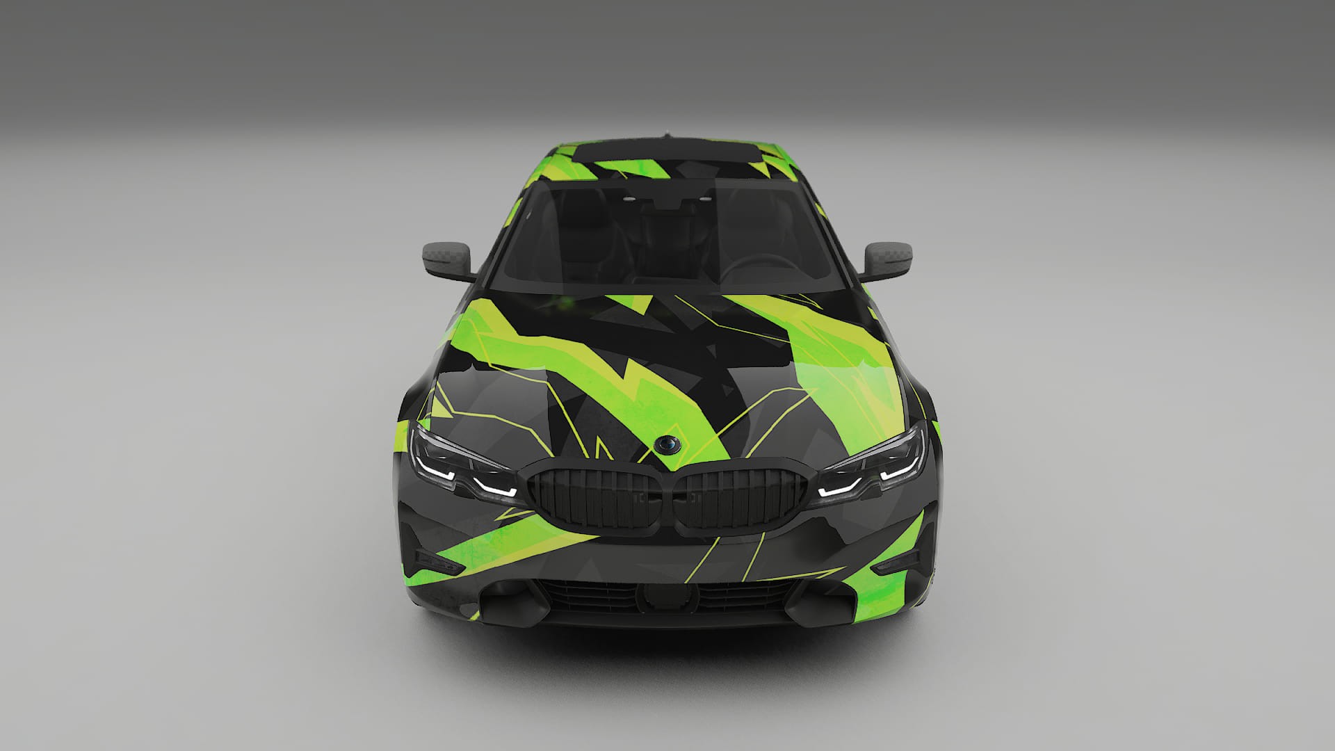BMW 3 G20 prefacelift pre-LCI NINJA TURTLES – Design-Wrap PPF-Kit aus bedruckbarer Polyurethanfolie