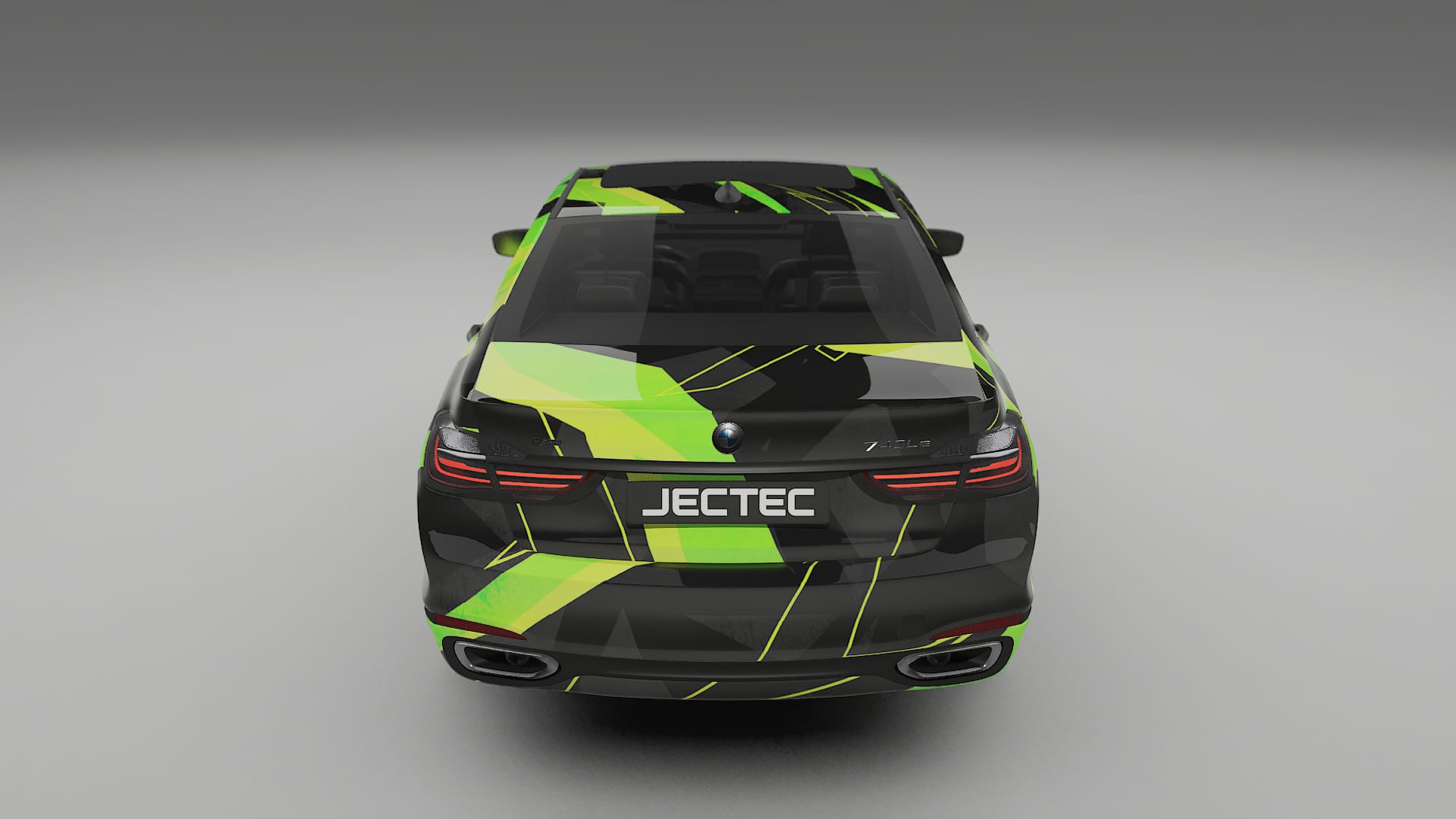 BMW 7 G11 G12 facelift LCI NINJA TURTLES – Design-Wrap PPF-Kit aus bedruckbarer Polyurethanfolie