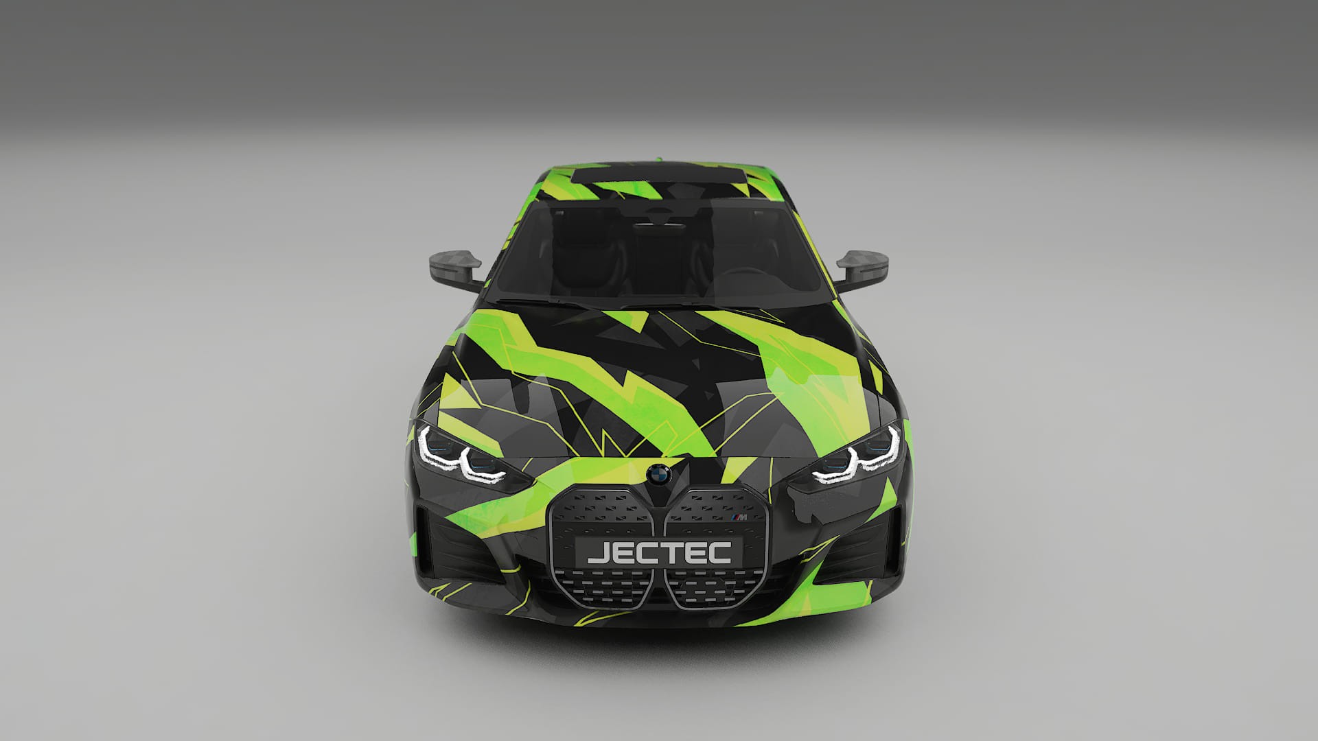 BMW I4 G26 M-Package NINJA TURTLES – Design-Wrap PPF-Kit aus bedruckbarer Polyurethanfolie
