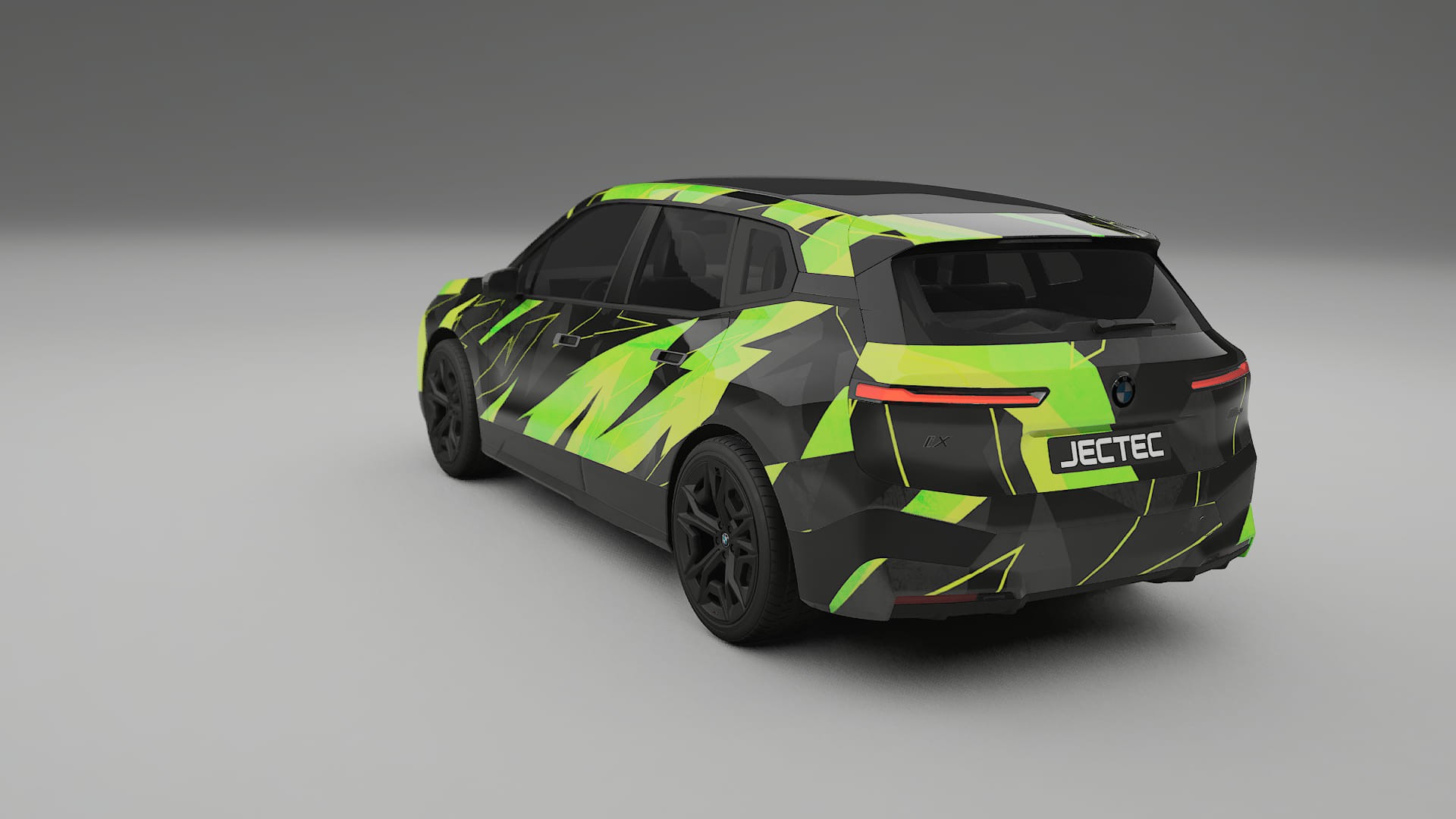 BMW iX M60 NINJA TURTLES – Design-Wrap PPF-Kit aus bedruckbarer Polyurethanfolie