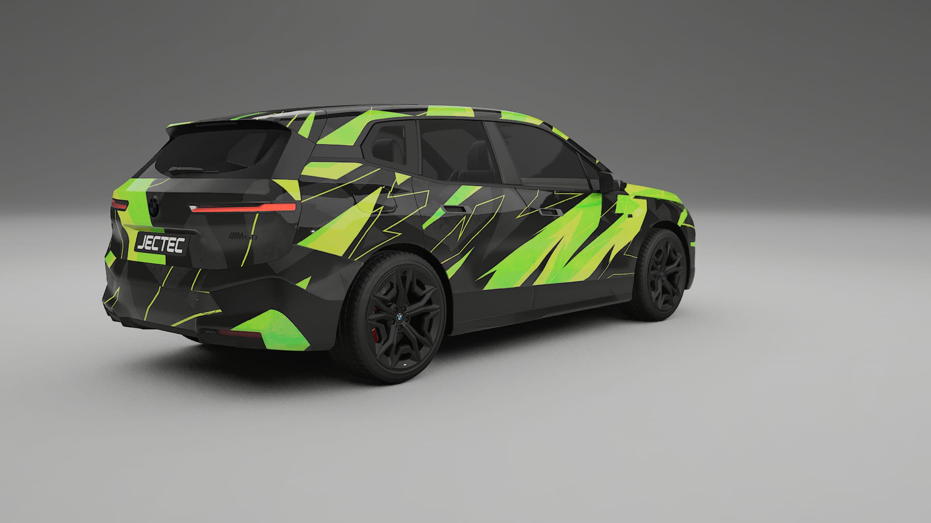 BMW iX M60 NINJA TURTLES – Design-Wrap PPF-Kit aus bedruckbarer Polyurethanfolie