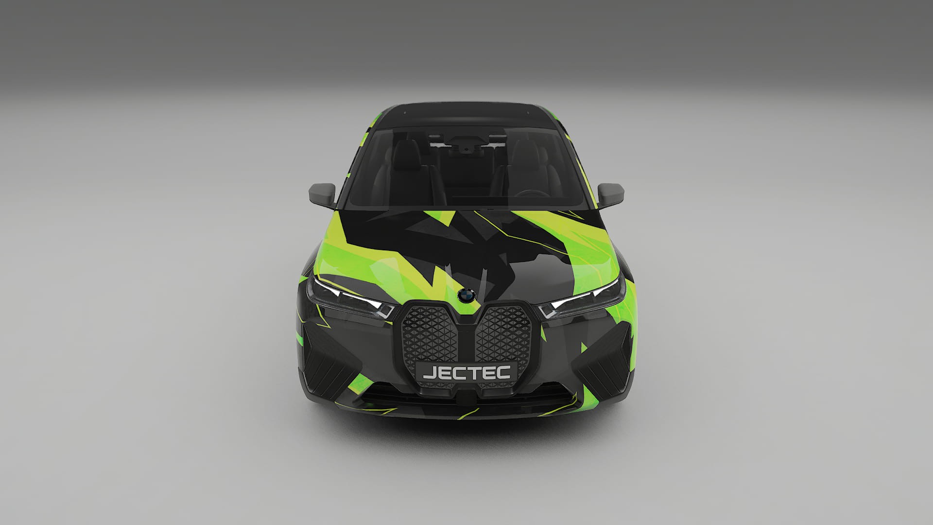 BMW iX M60 NINJA TURTLES – Design-Wrap PPF-Kit aus bedruckbarer Polyurethanfolie