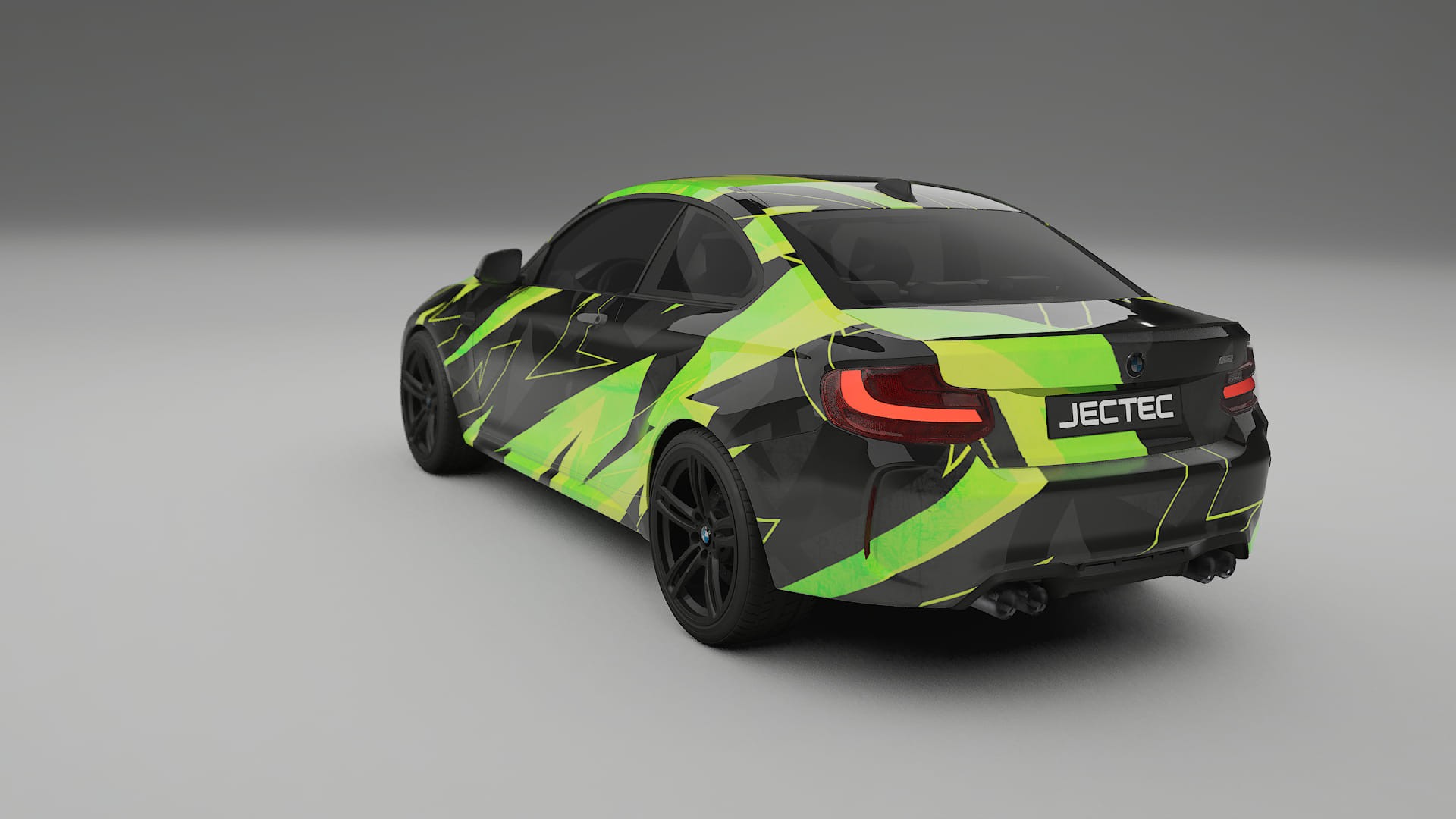 BMW M2 F87 facelift LCI NINJA TURTLES – Design-Wrap PPF-Kit aus bedruckbarer Polyurethanfolie