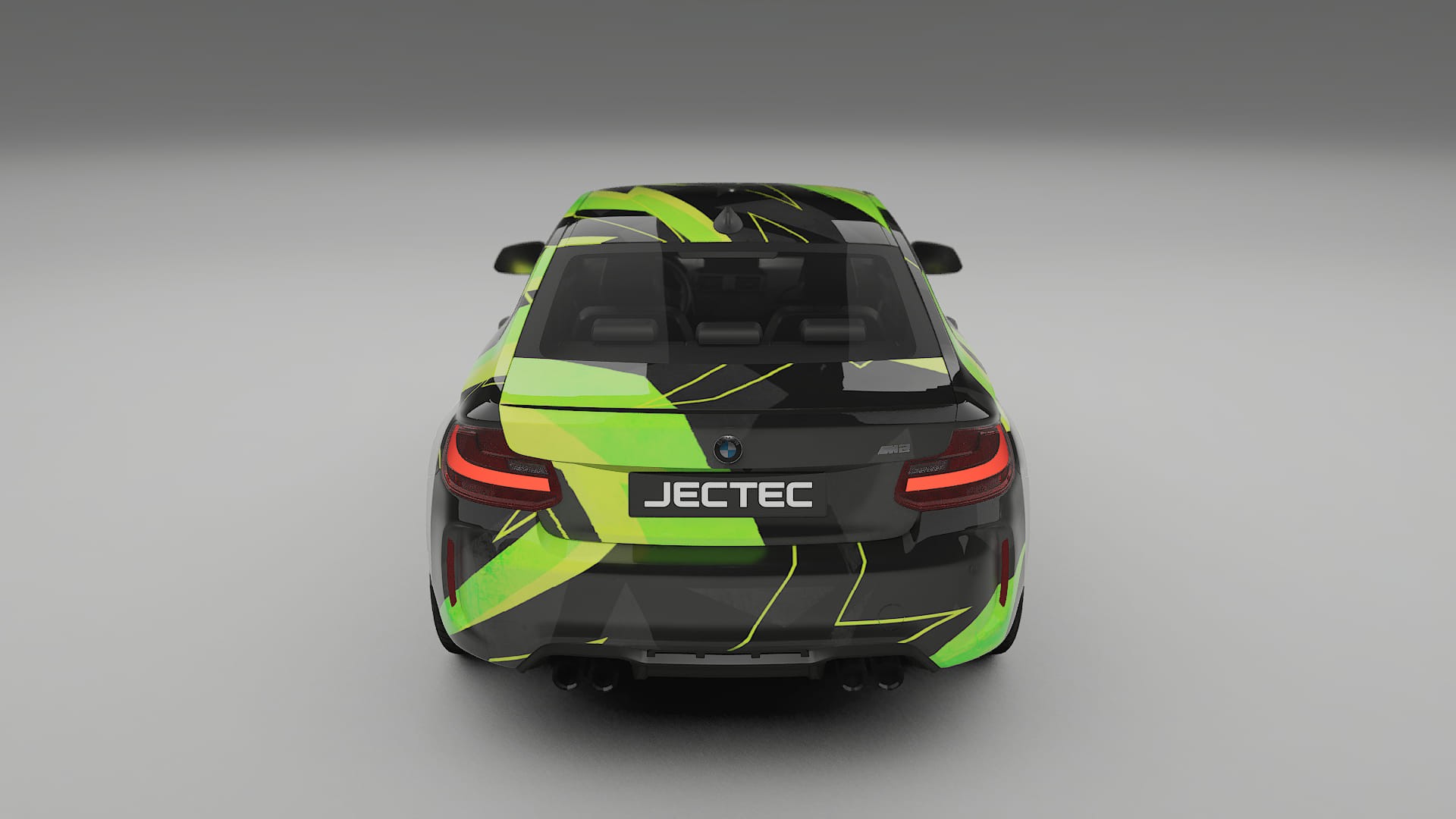 BMW M2 F87 facelift LCI NINJA TURTLES – Design-Wrap PPF-Kit aus bedruckbarer Polyurethanfolie