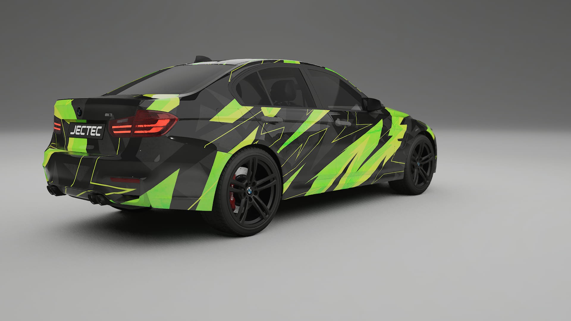 BMW M3 F80 NINJA TURTLES – Design-Wrap PPF-Kit aus bedruckbarer Polyurethanfolie