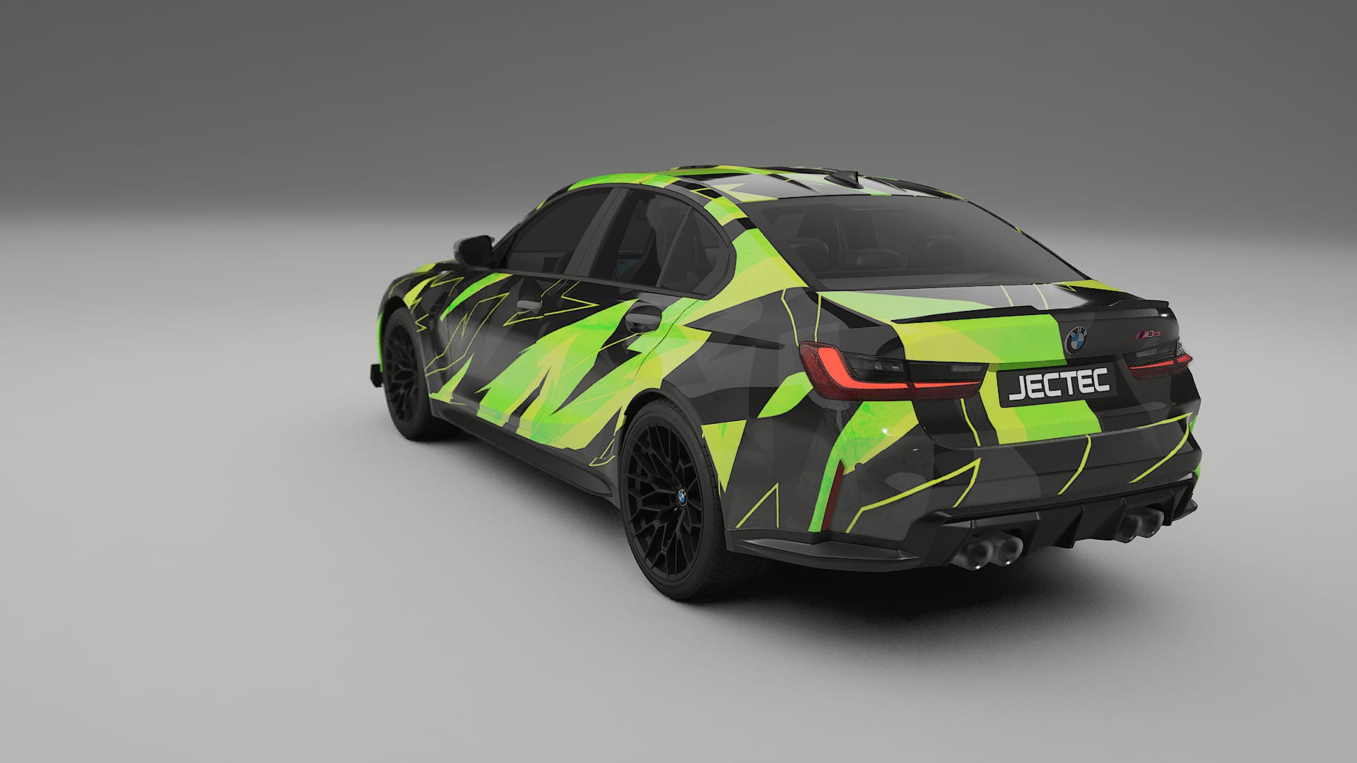 BMW M3 G80 Competition CS NINJA TURTLES – Design-Wrap PPF-Kit aus bedruckbarer Polyurethanfolie