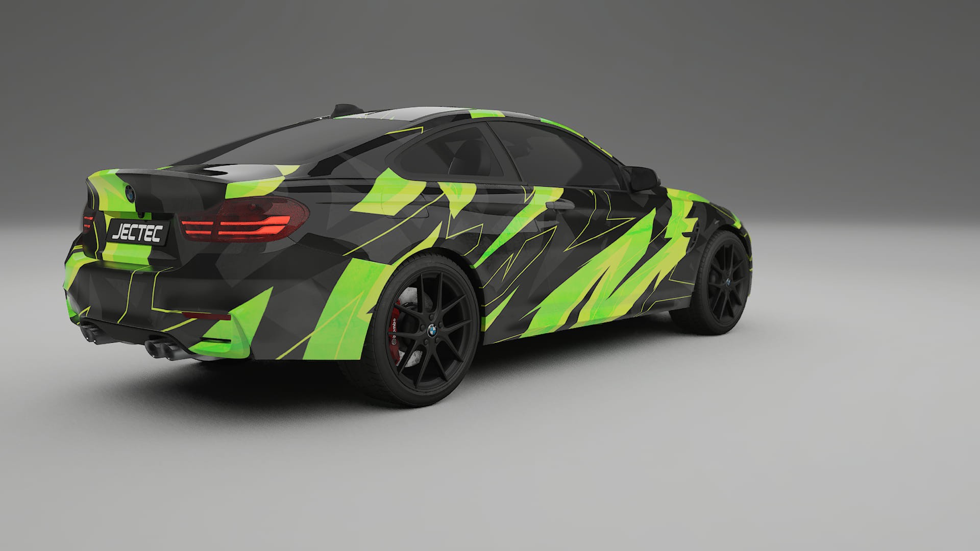 BMW M4 F82 NINJA TURTLES – Design-Wrap PPF-Kit aus bedruckbarer Polyurethanfolie