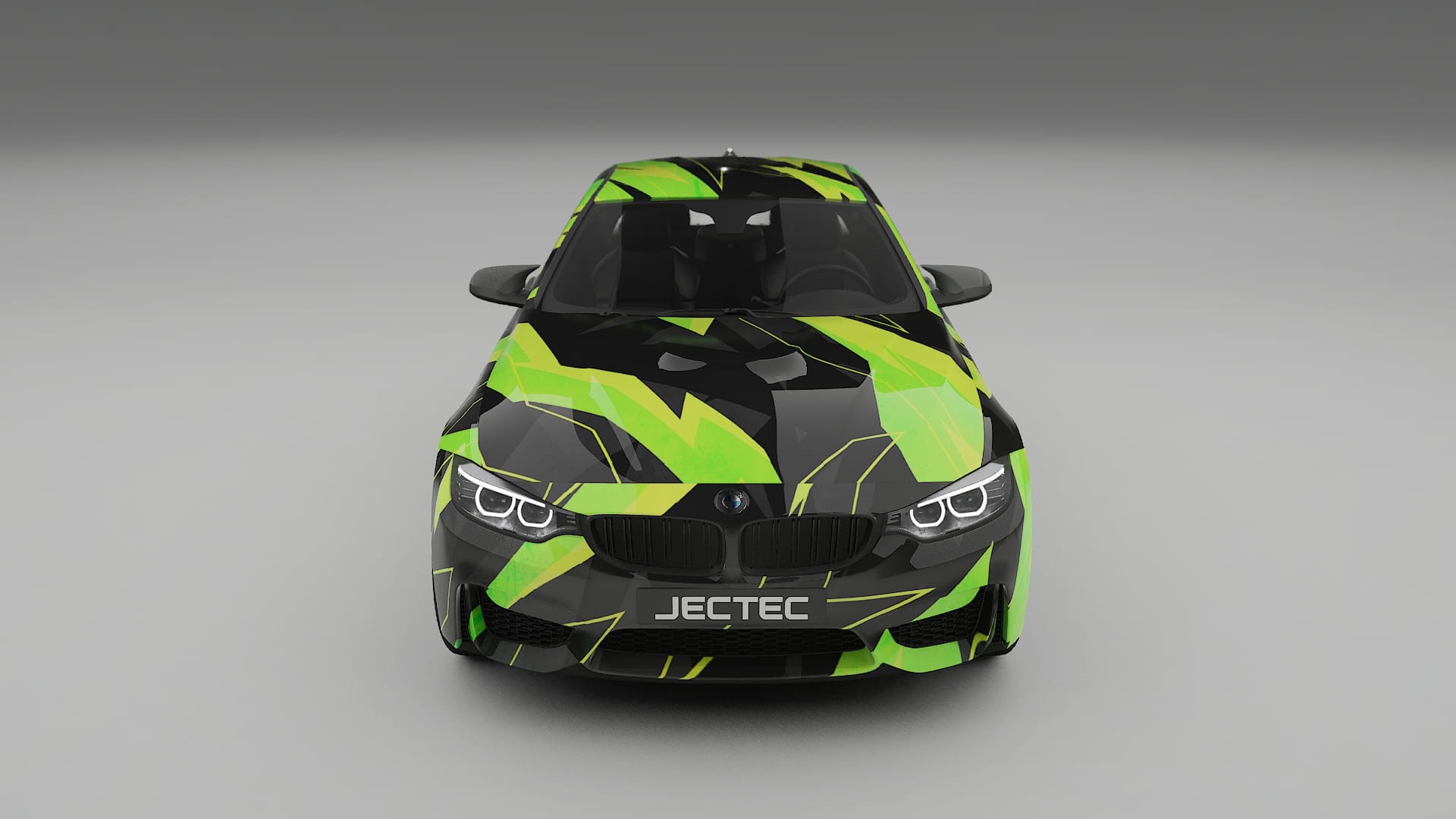 BMW M4 F82 NINJA TURTLES – Design-Wrap PPF-Kit aus bedruckbarer Polyurethanfolie