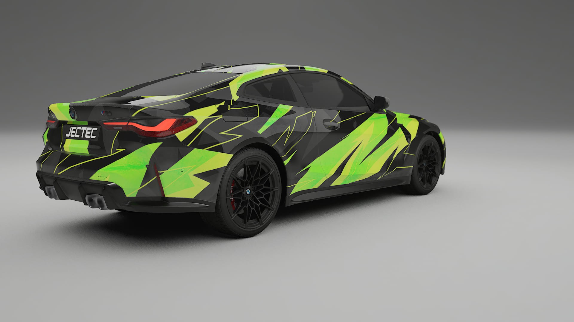BMW M4 G82 NINJA TURTLES – Design-Wrap PPF-Kit aus bedruckbarer Polyurethanfolie
