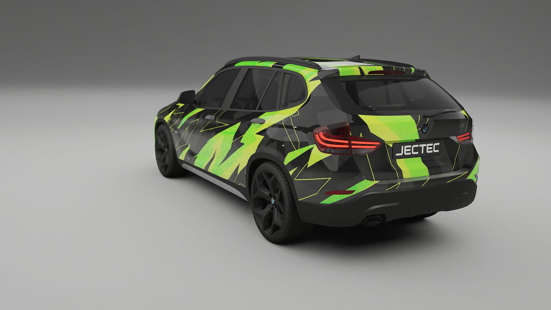 BMW X1 E84 NINJA TURTLES – Design-Wrap PPF-Kit aus bedruckbarer Polyurethanfolie